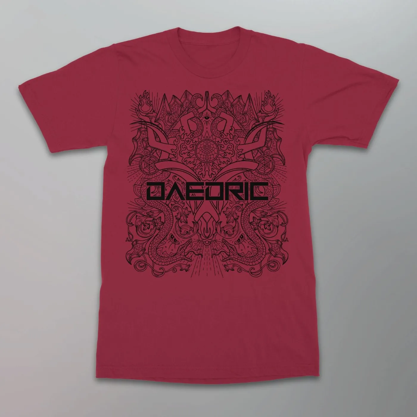 Daedric - Mandala Shirt [Cardinal Red]