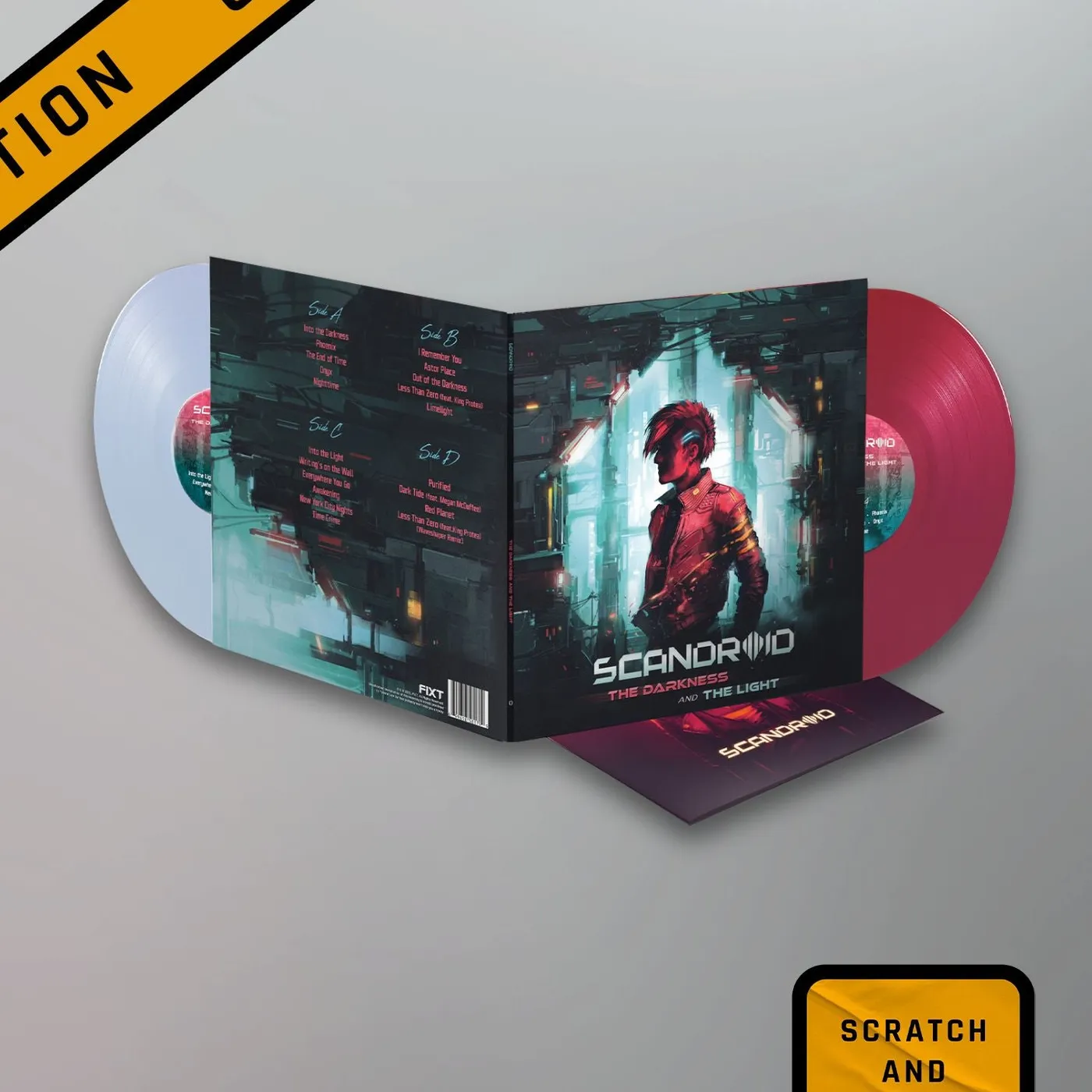 Scandroid - The Darkness & The Light [Limited Edition 2LP Vinyl][Scratch & Dent]