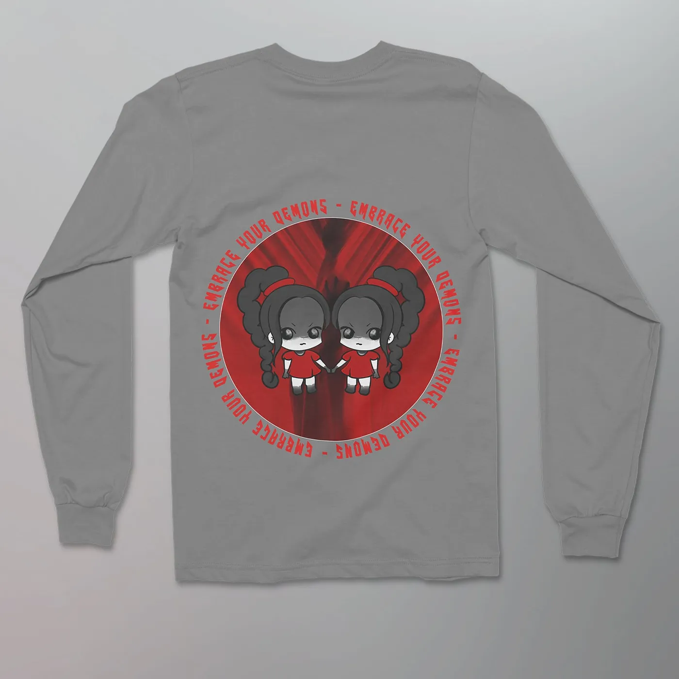 Izzy Reign - Embrace Your Demons L/S Shirt [Charcoal]