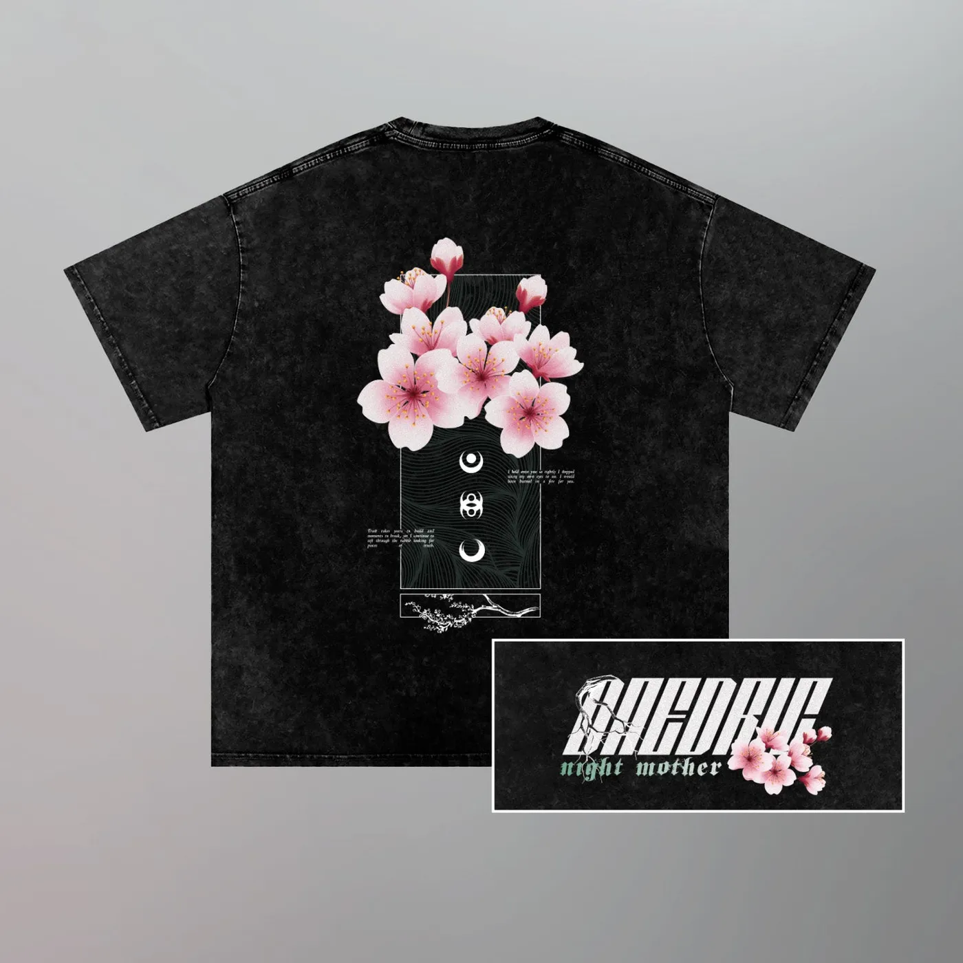 Daedric - Night Mother Shirt [Acid Wash]