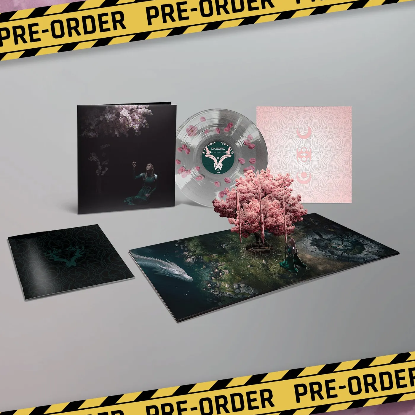 Daedric - As the Light Left [Limited Edition Vinyl] - Cherry Blossom