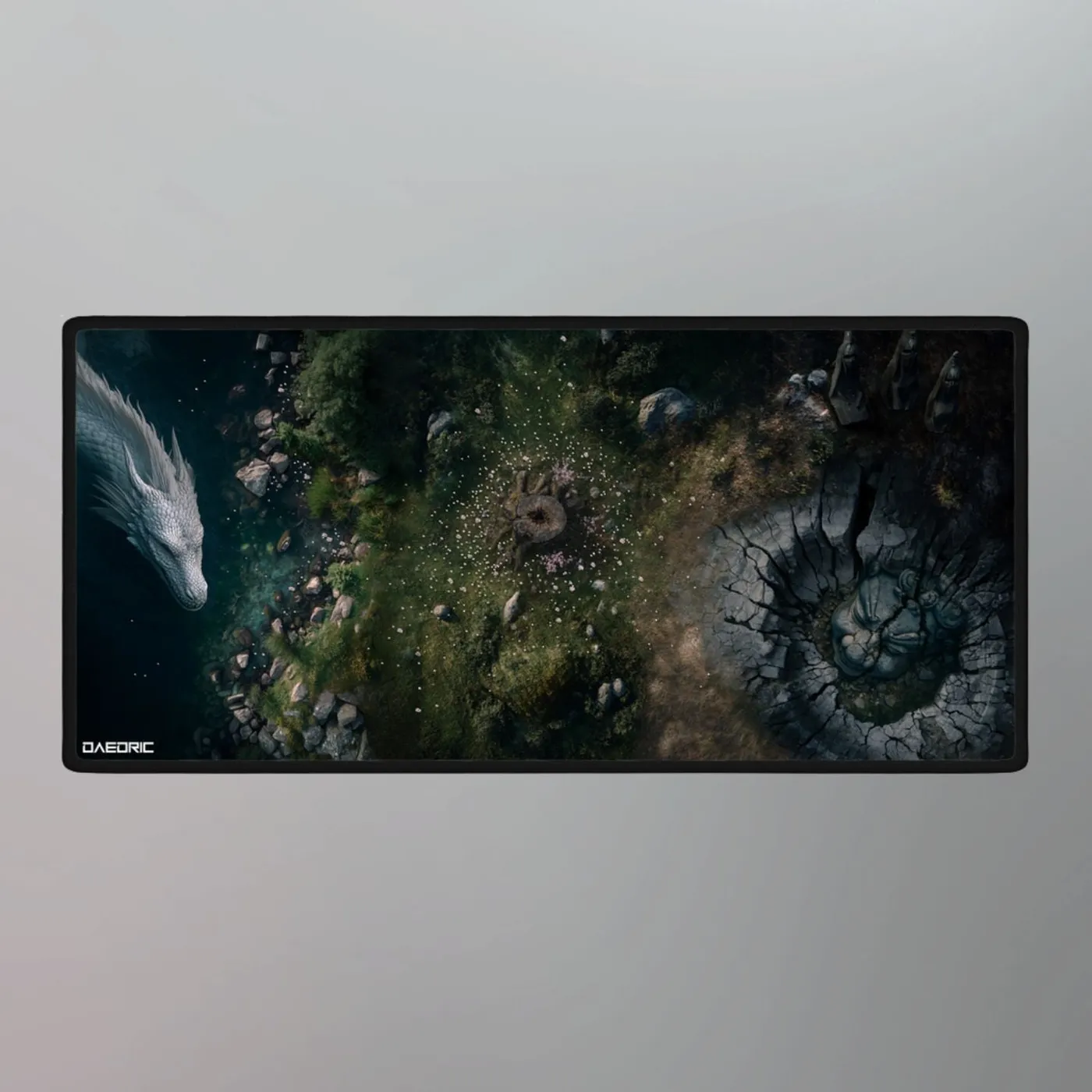 Daedric - As The Light Left Gamer Mousepad