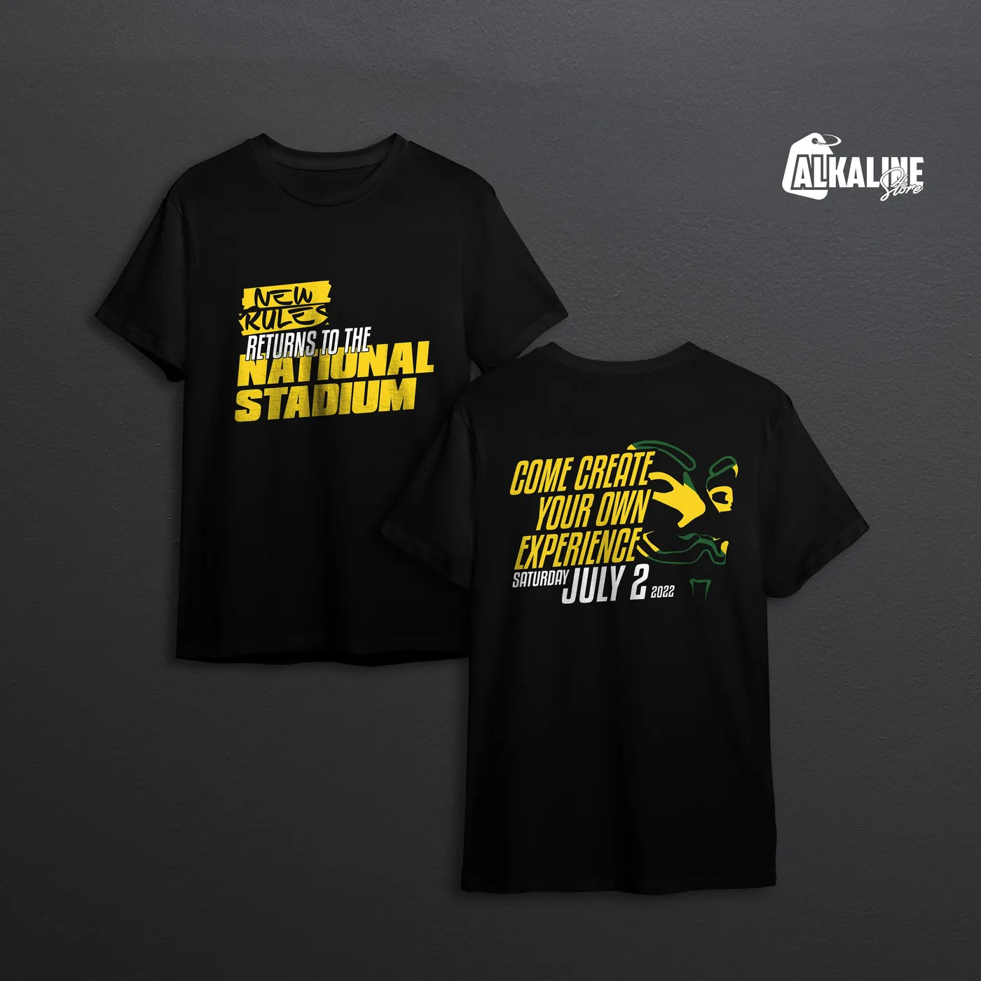 Alkaline New Rules JA T-shirt