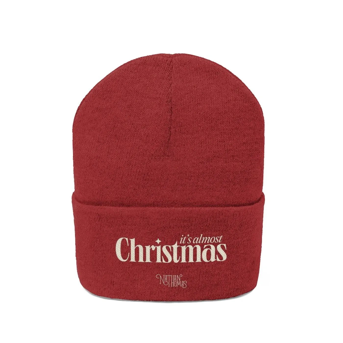 Nathan Thomas "It's Almost Christmas" - Knit Beanie