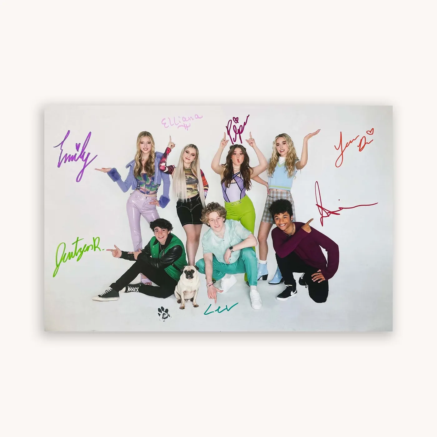 Piper Rockelle Squad Autographed Poster