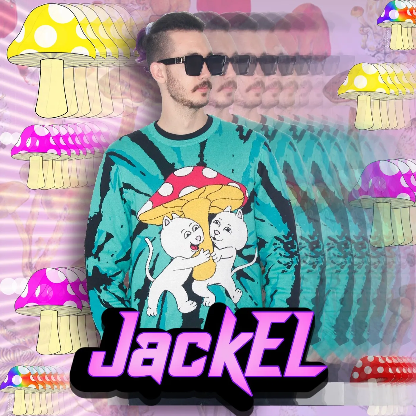 JackEL PSILOCYBIN Sticker #001