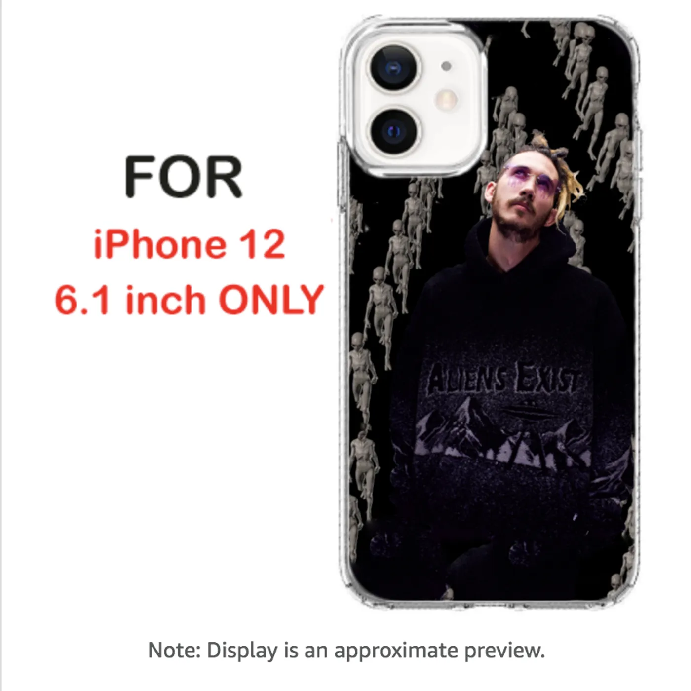 JackEL Alien iPhone 12 or 13 Phone Case