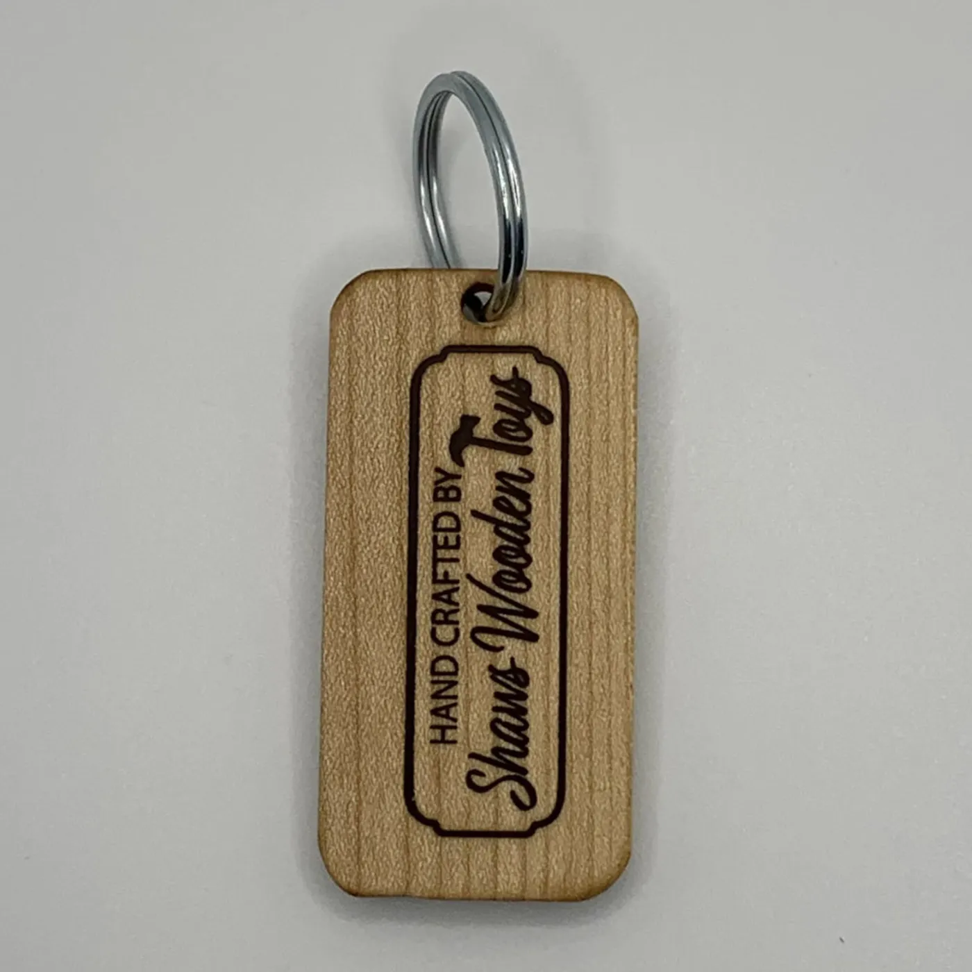 Mat and Savanna Shaw Wooden Keychain [HANDMADE]