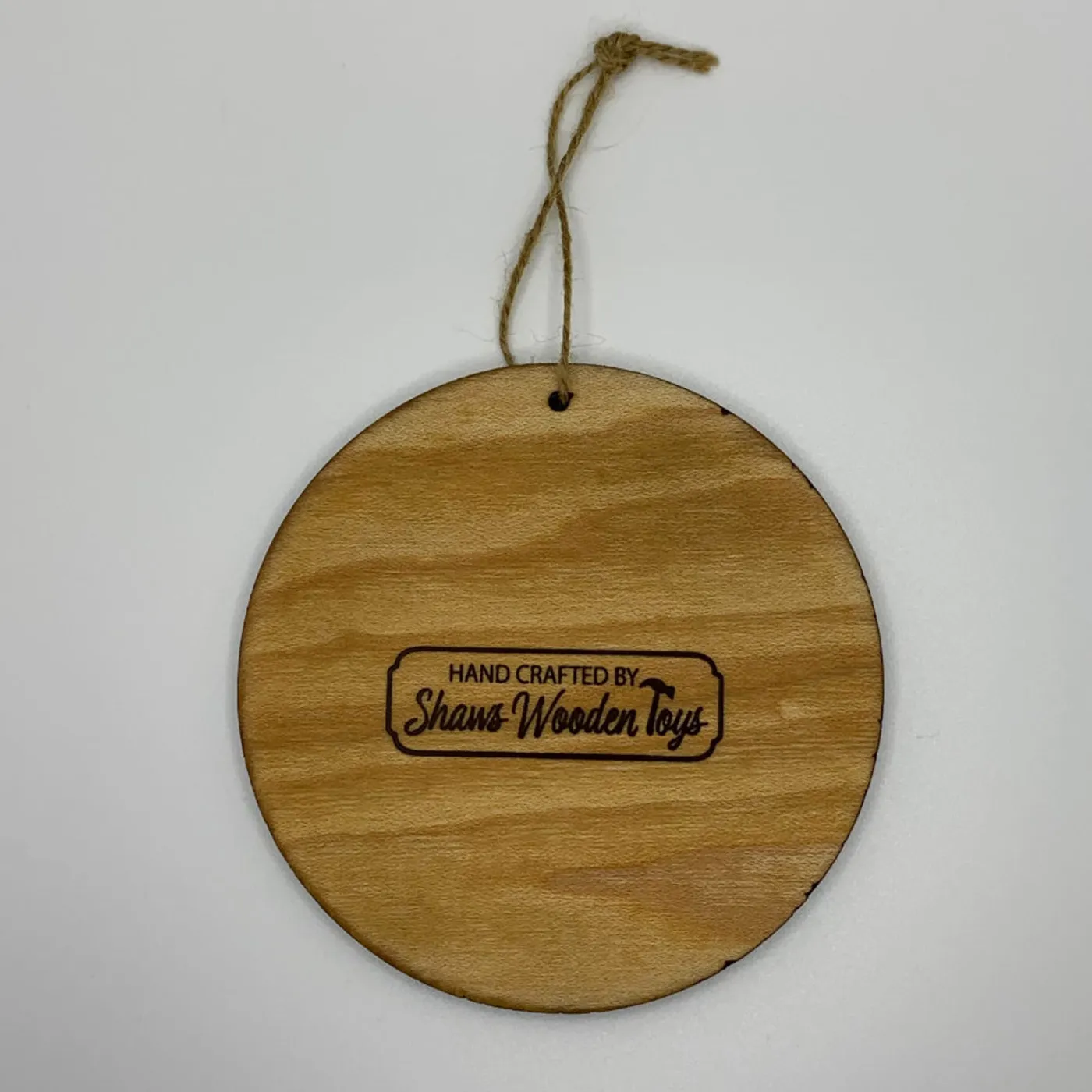 Mat and Savanna Shaw 2022 Christmas Ornament [HANDMADE]