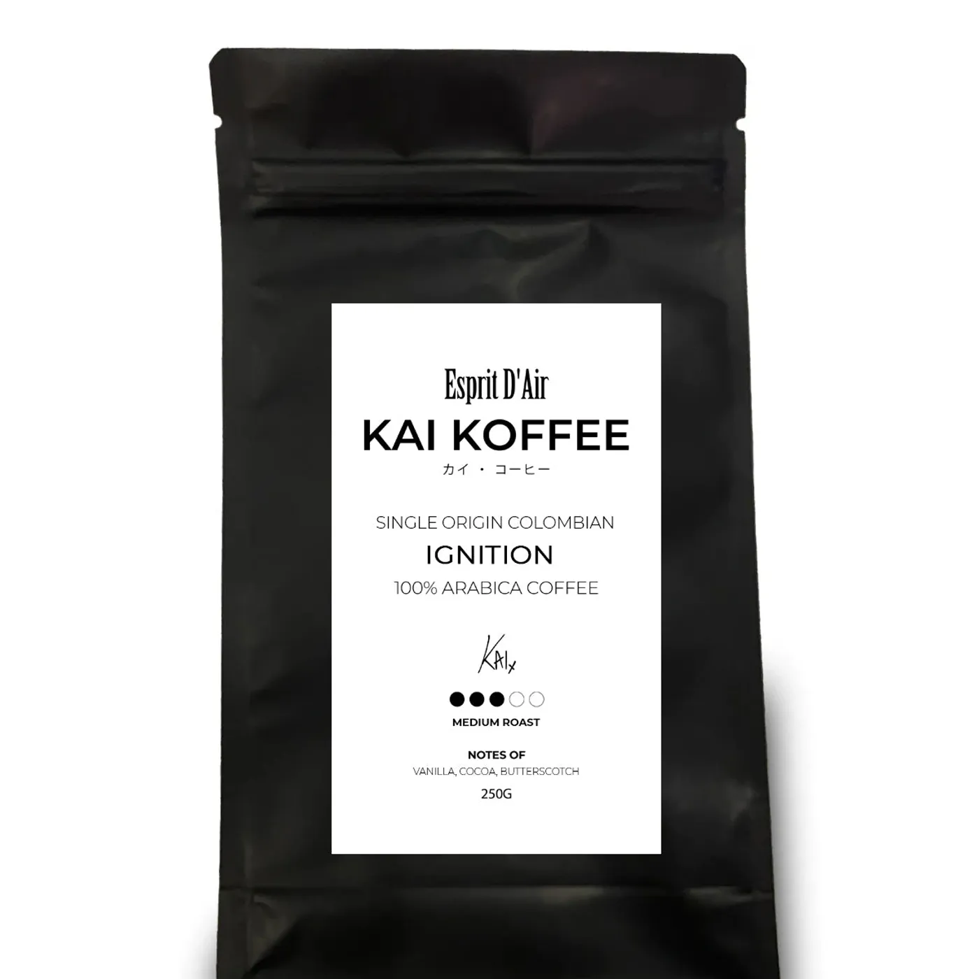 Esprit D'Air Kai Koffee: Ignition (Medium Light Single Origin)