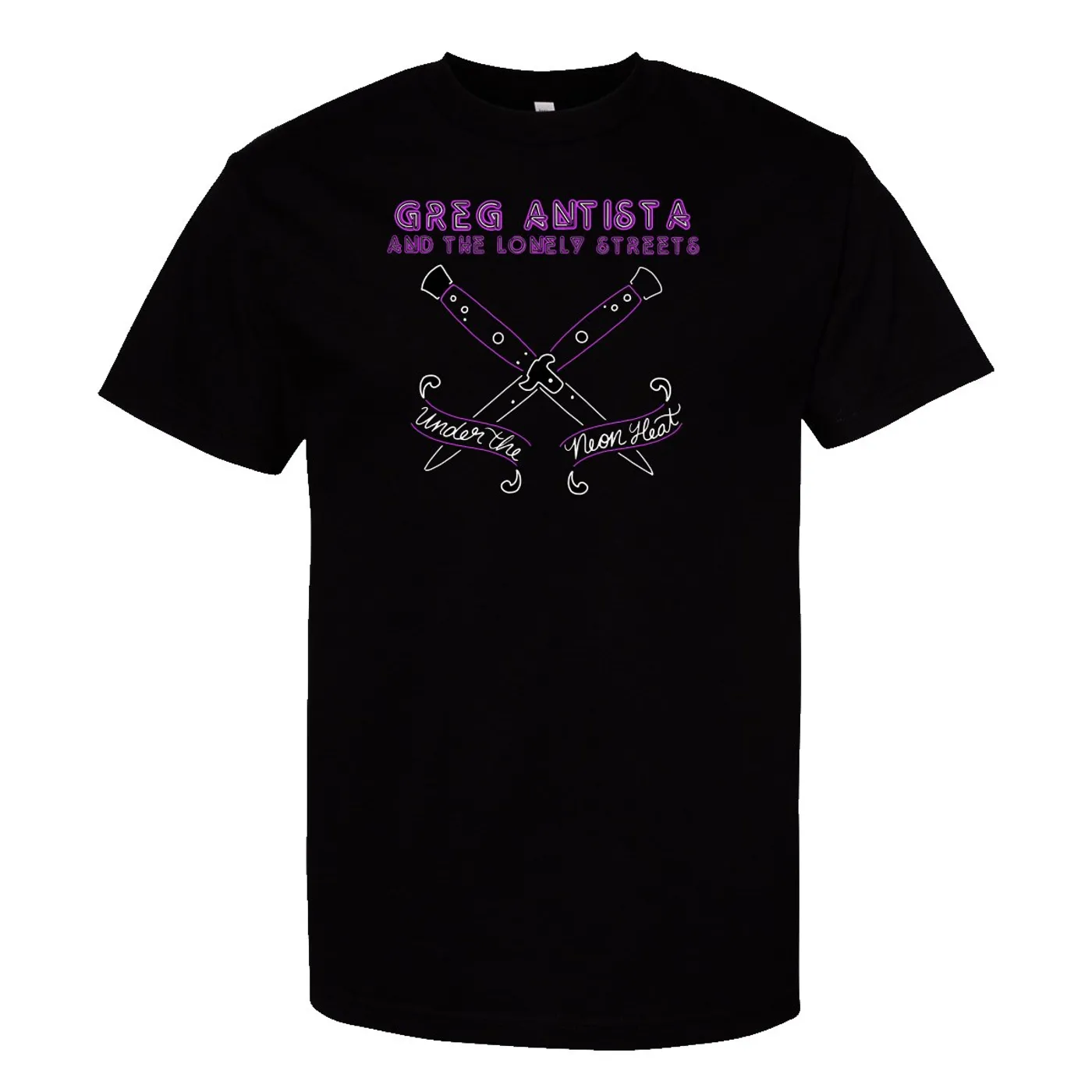 Greg Antista and the Lonely Streets "Neon Switchblade" Shirt