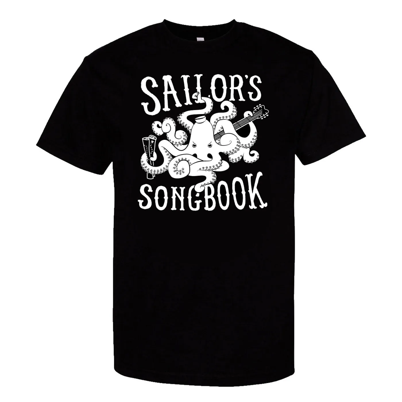 Sailor's Songbook Shirt (White ink )