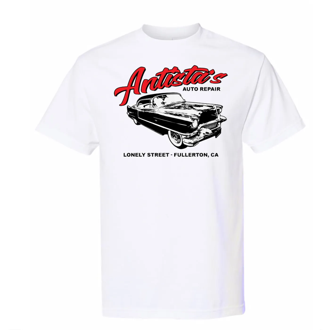 Greg Antista and the Lonely Streets 'Automotive" White Shirt