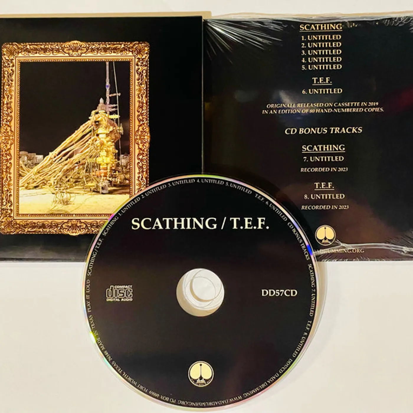 Scathing / T.E.F. Split CD
