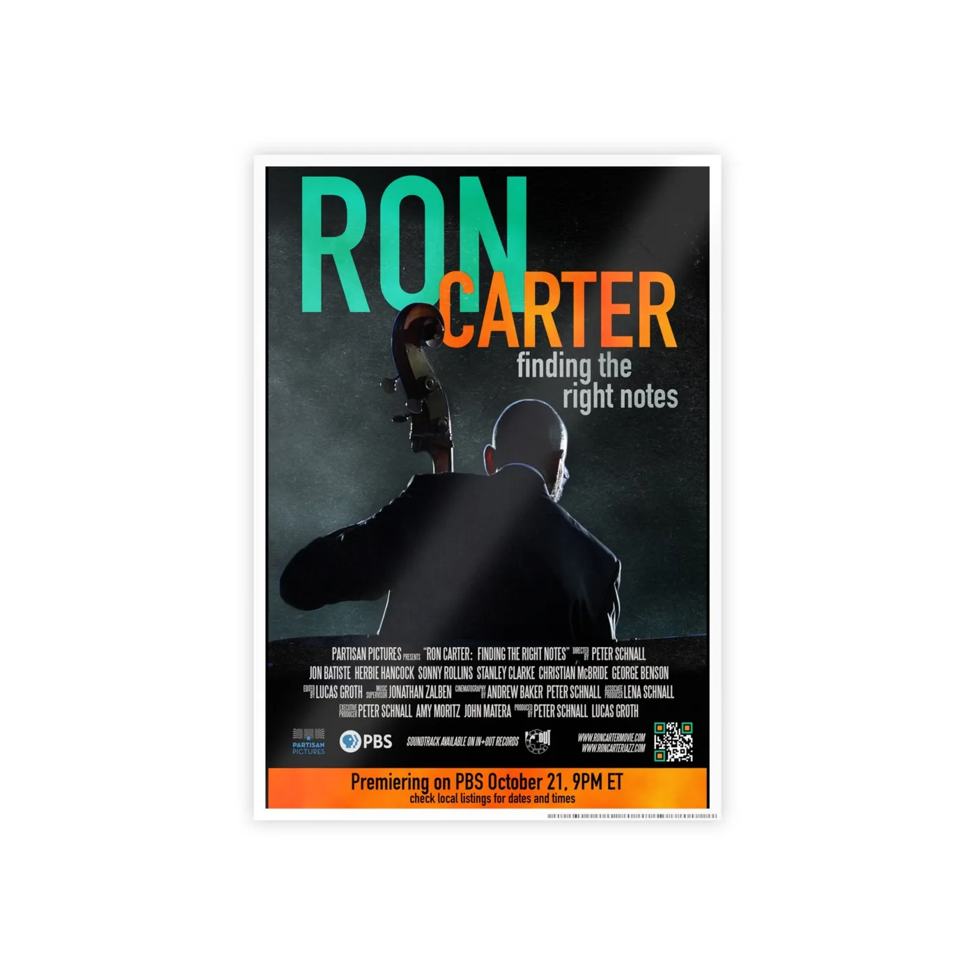 Ron Carter Finding the Right Notes Movie Poster