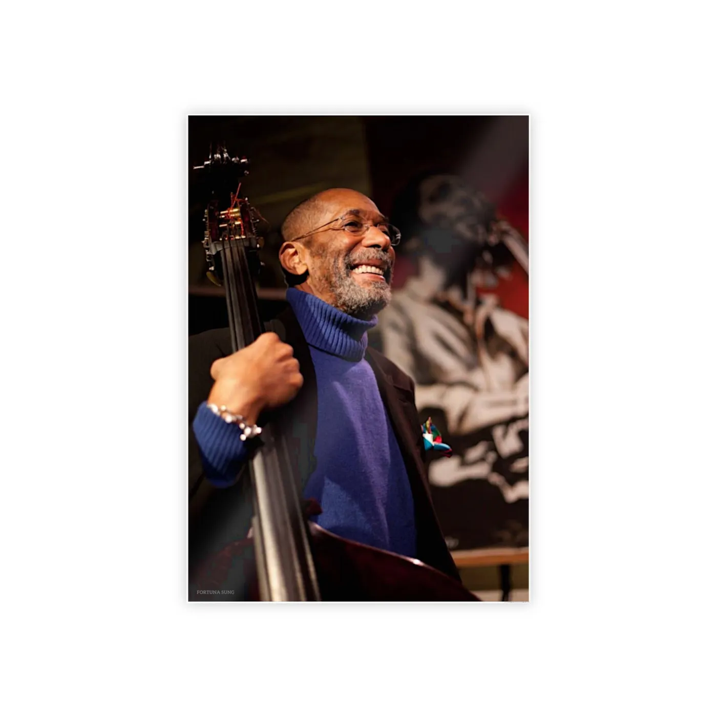  Ron Carter Jazz Poster