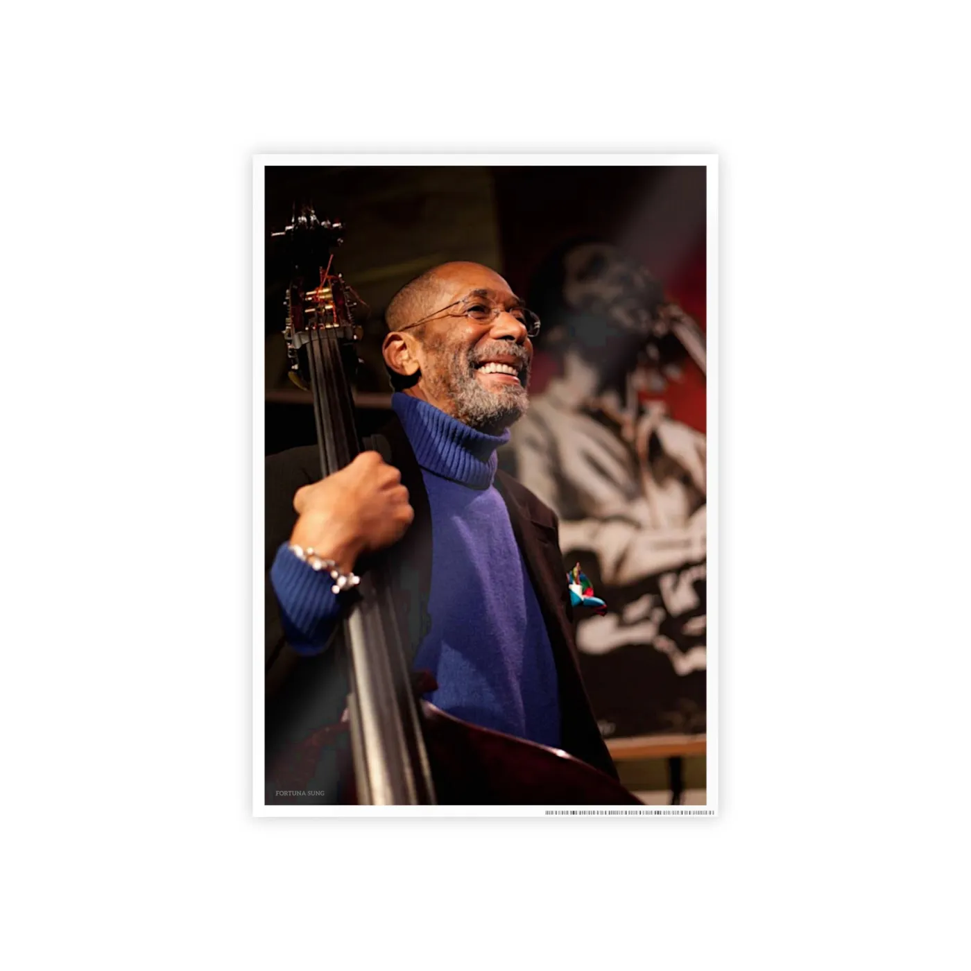  Ron Carter Jazz Poster