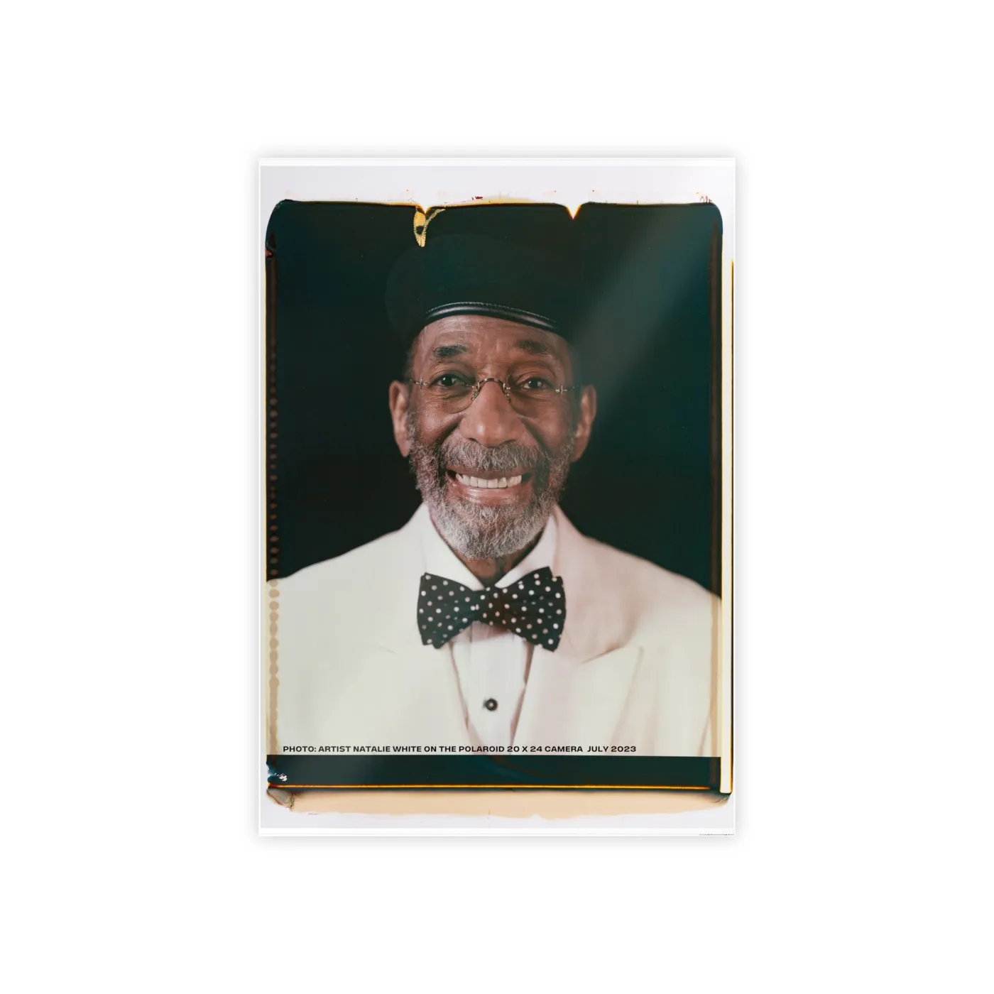Iconic Ron Carter Vintage Polaroid Poster by Natalie White
