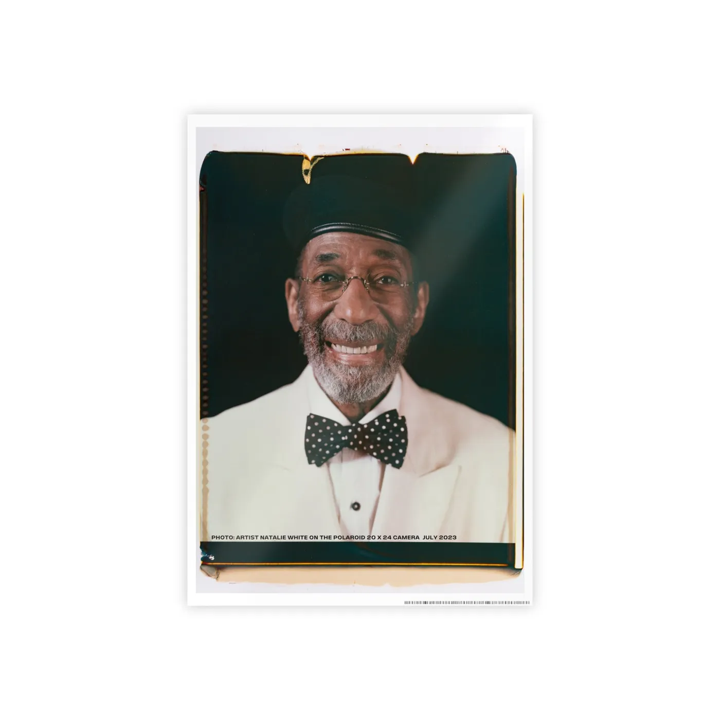 Iconic Ron Carter Vintage Polaroid Poster by Natalie White