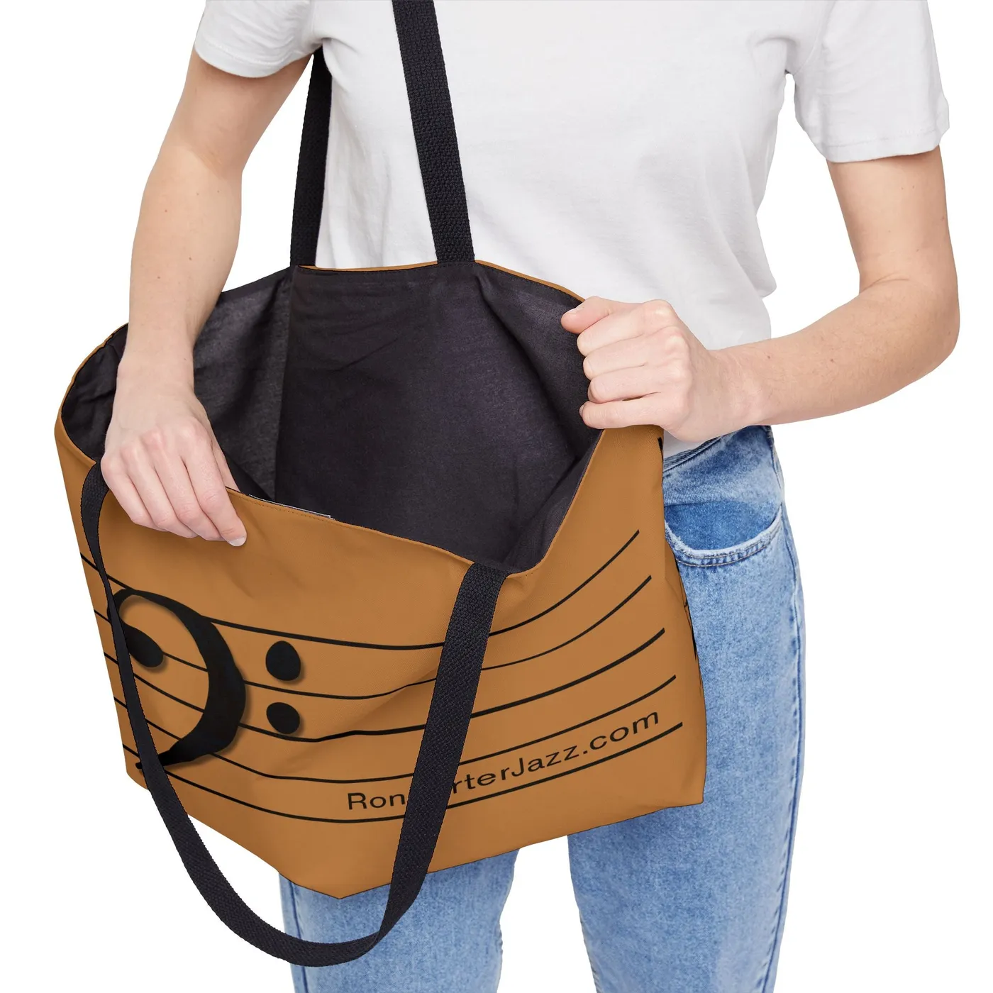 Ron Carter Bass Clef Weekend Bag - Terra