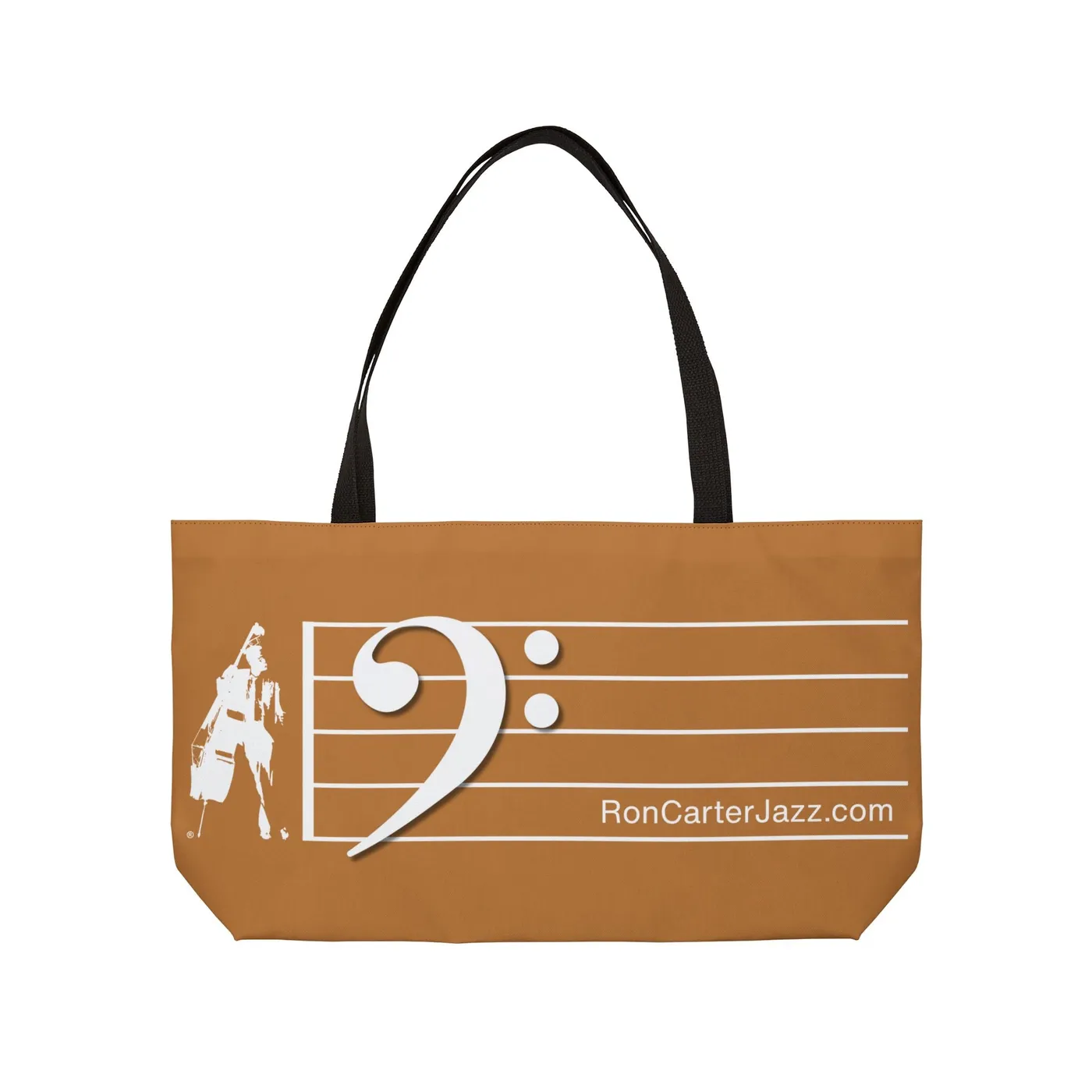 Ron Carter Bass Clef Weekend Bag - Terra/White