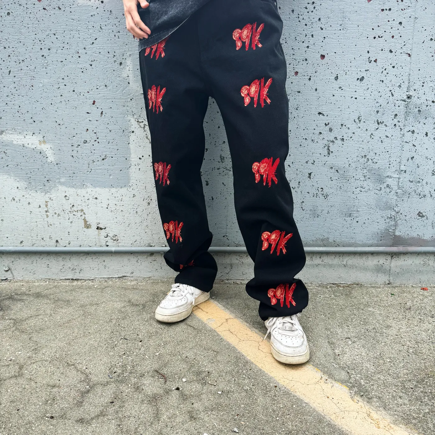 89K The Palm Jeans in Fireball