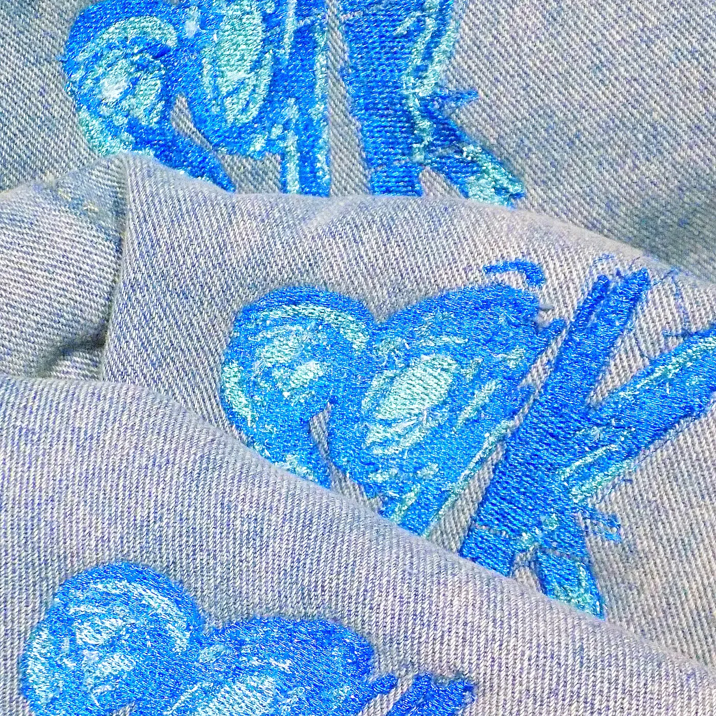 89K The Palm Jeans in Ocean