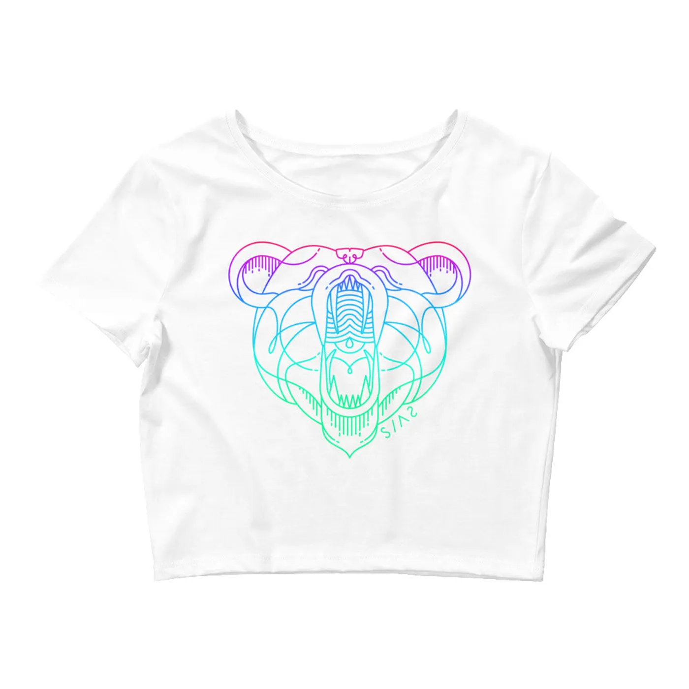 SIAS Electric Bear Crop T