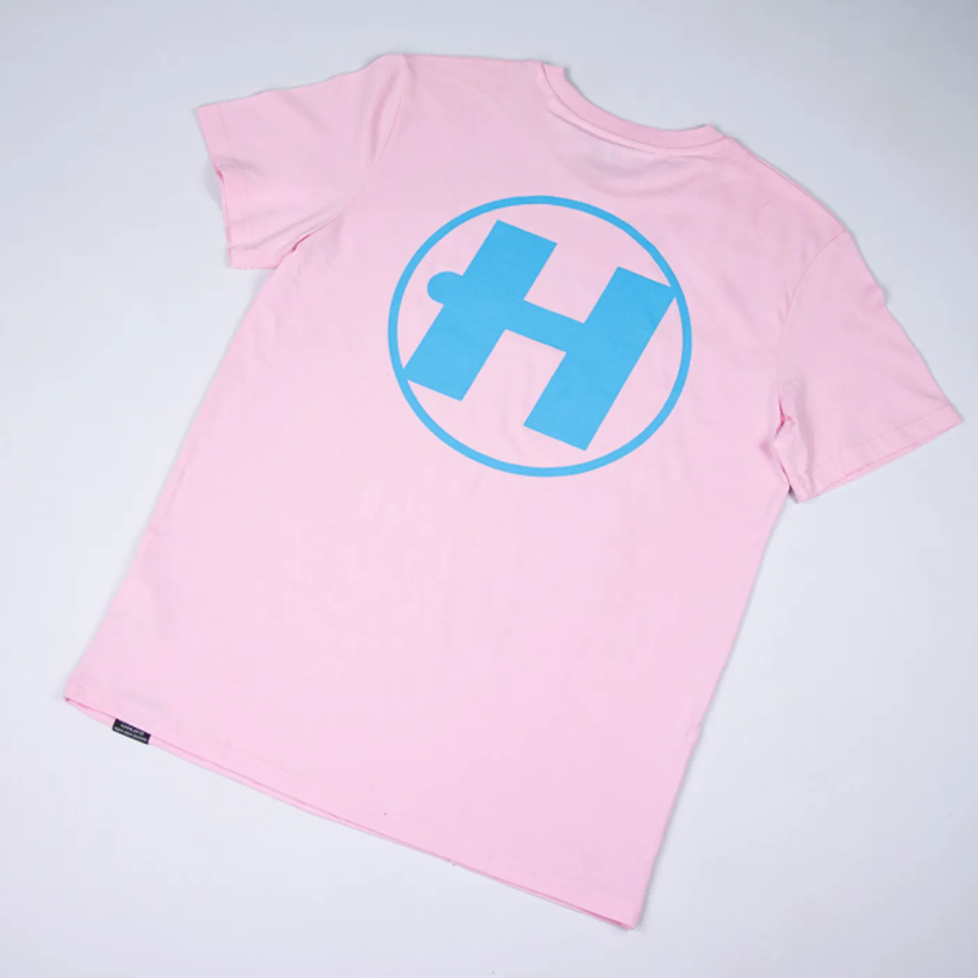 Hospital Records Spring Tonal Essential Tee - Pink & Blue