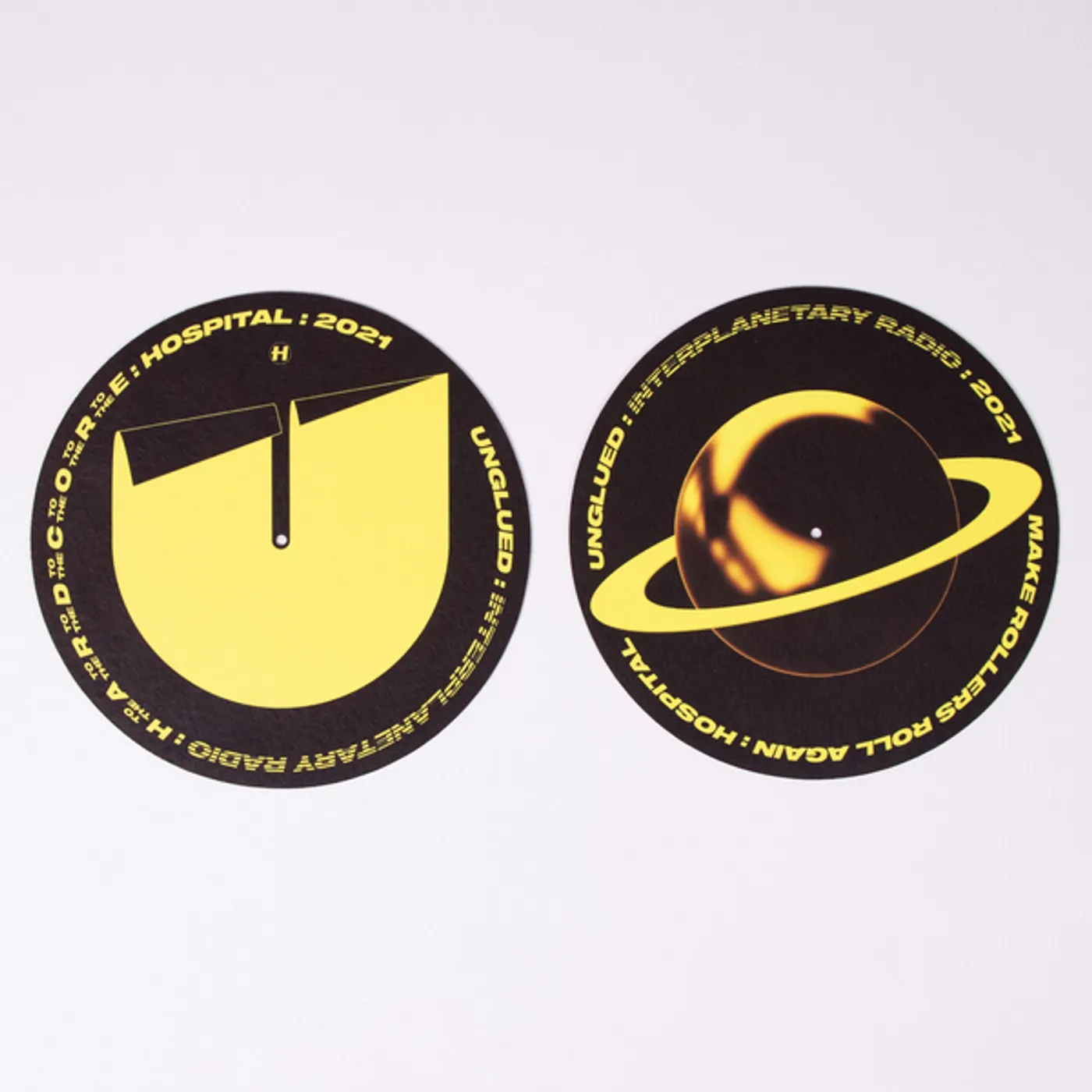 Hospital Records Unglued Interplanetary Radio Slipmats