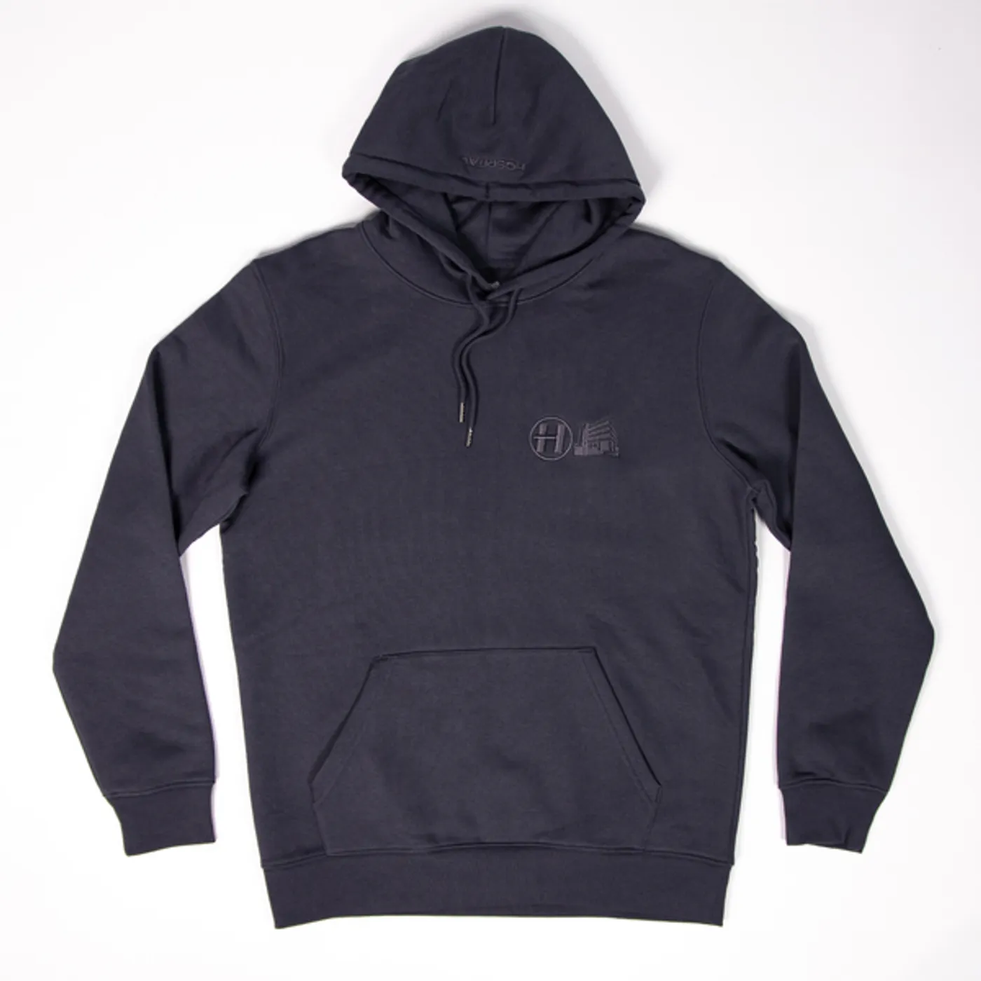 Hospital Records Element Tonal Hood - Ink Grey