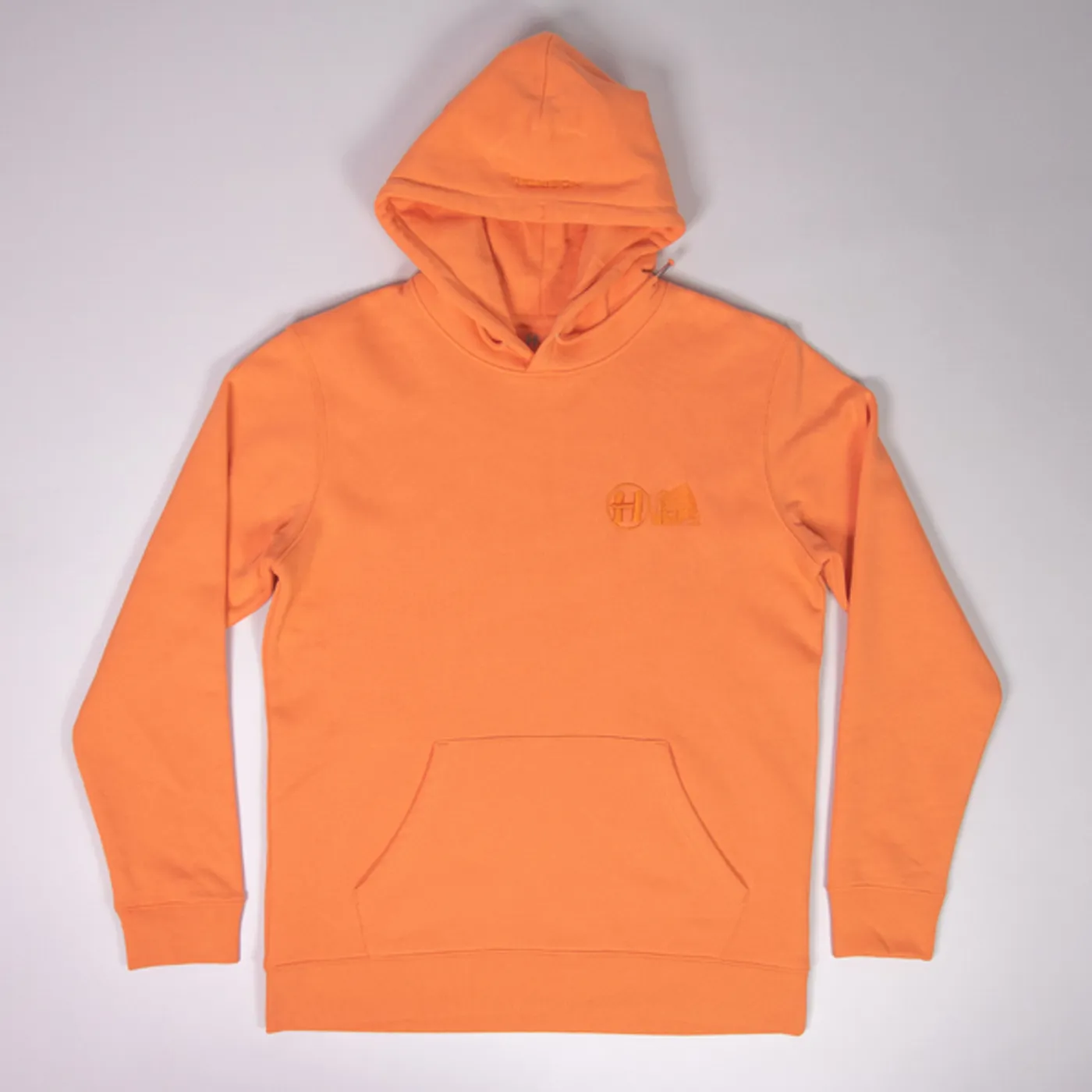 Hospital Records Elements Tonal Hood - Tangerine