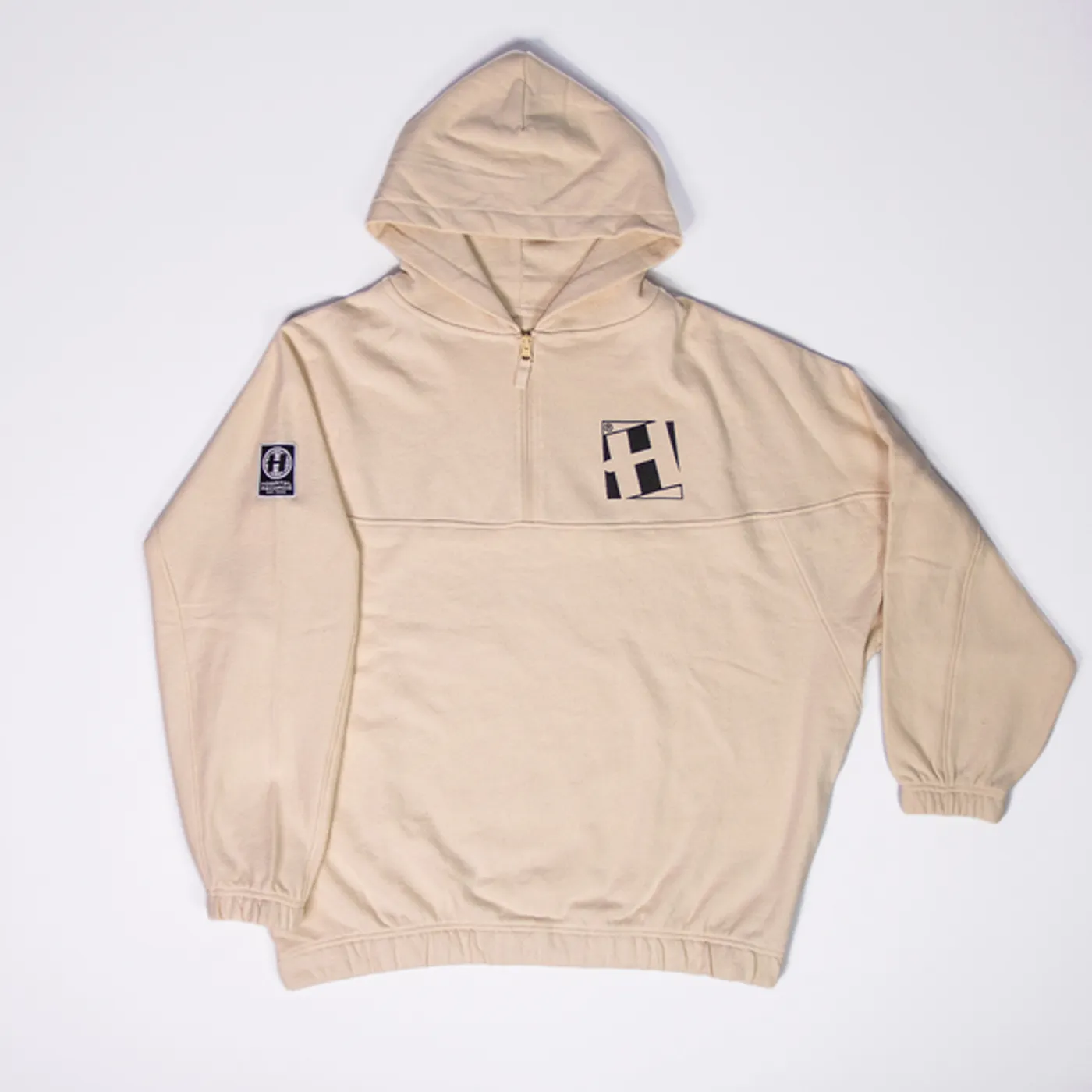 Hospital Records Zen Hoodie - Bone