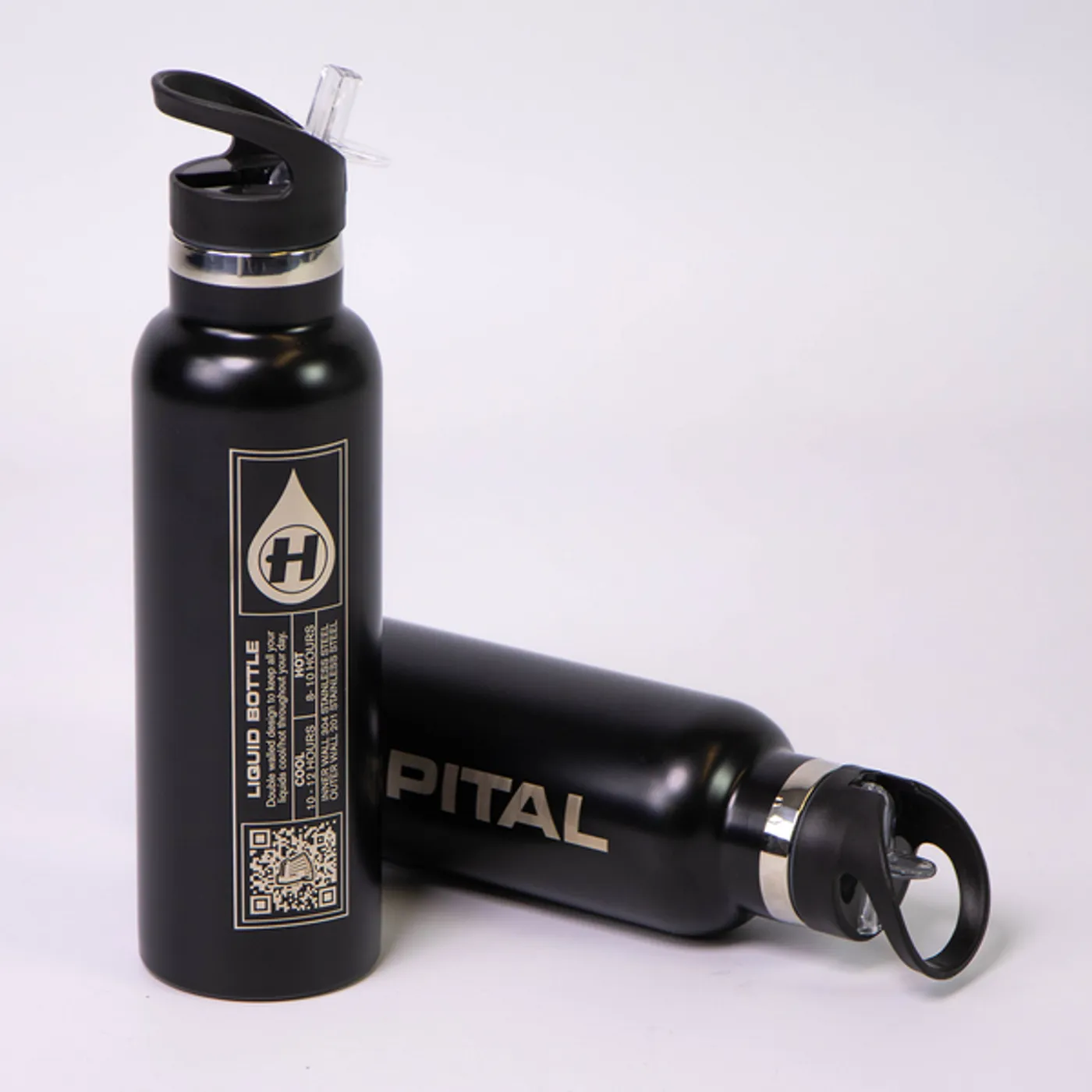 Hospital Records Water Bottle - Sports