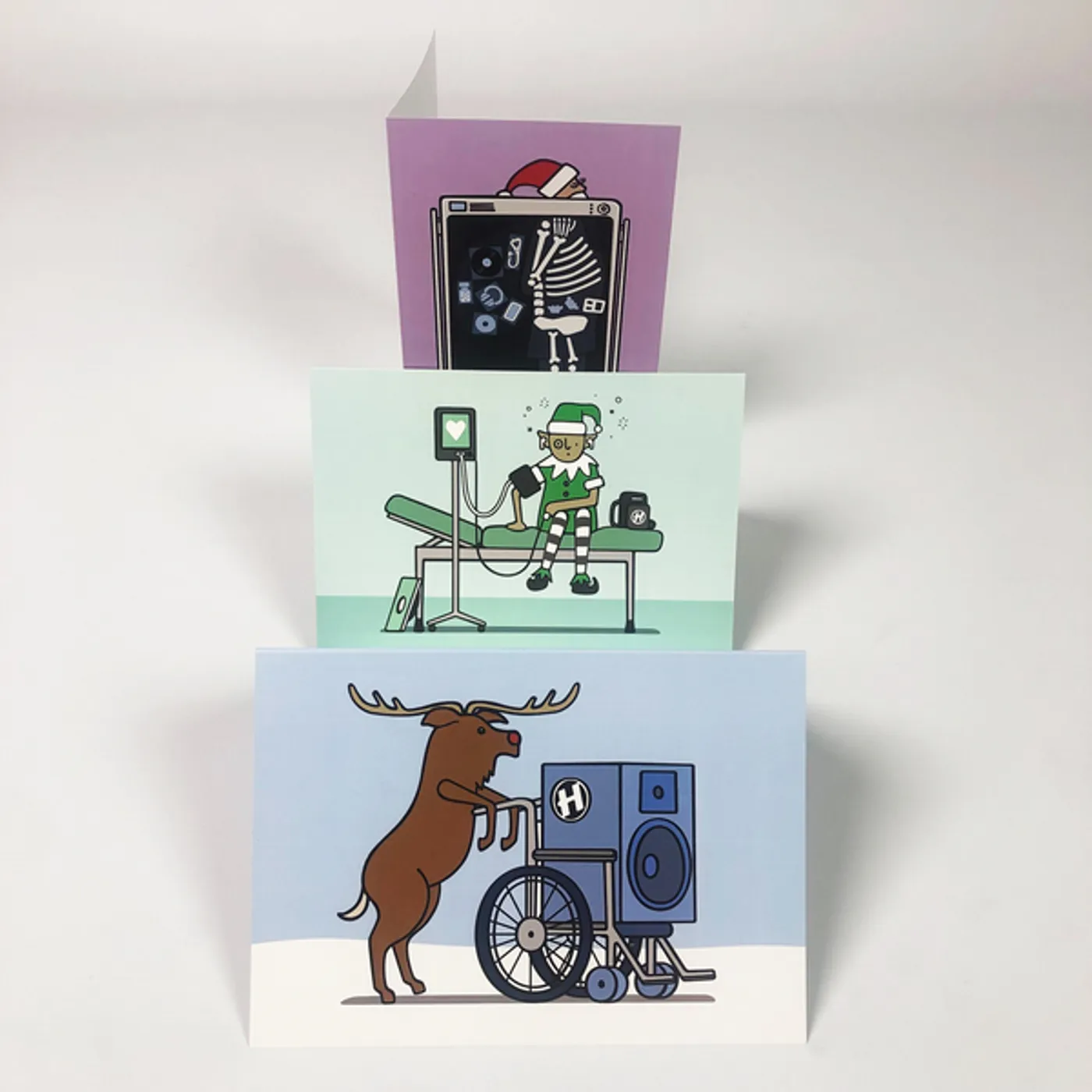 Hospital Records TRICKARTT Xmas Card Bundle