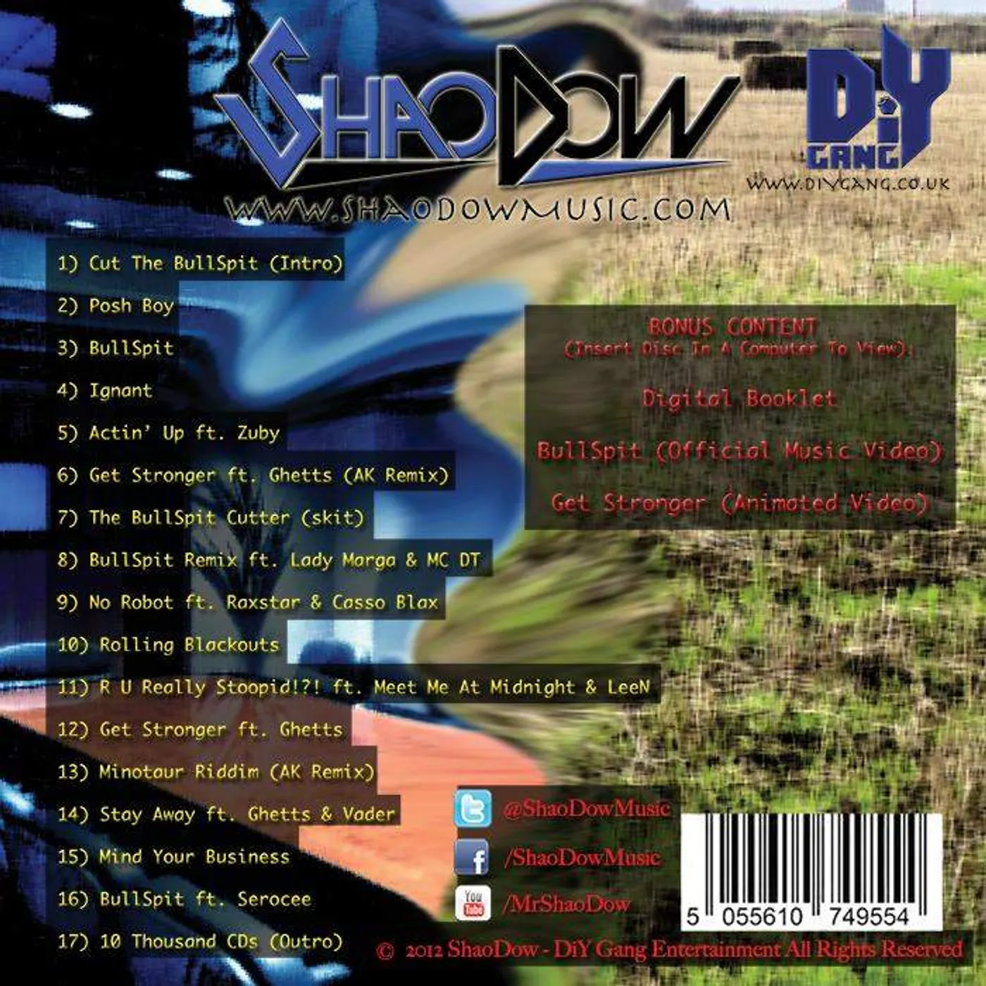 Shao Dow Cut The BullSpit Album
