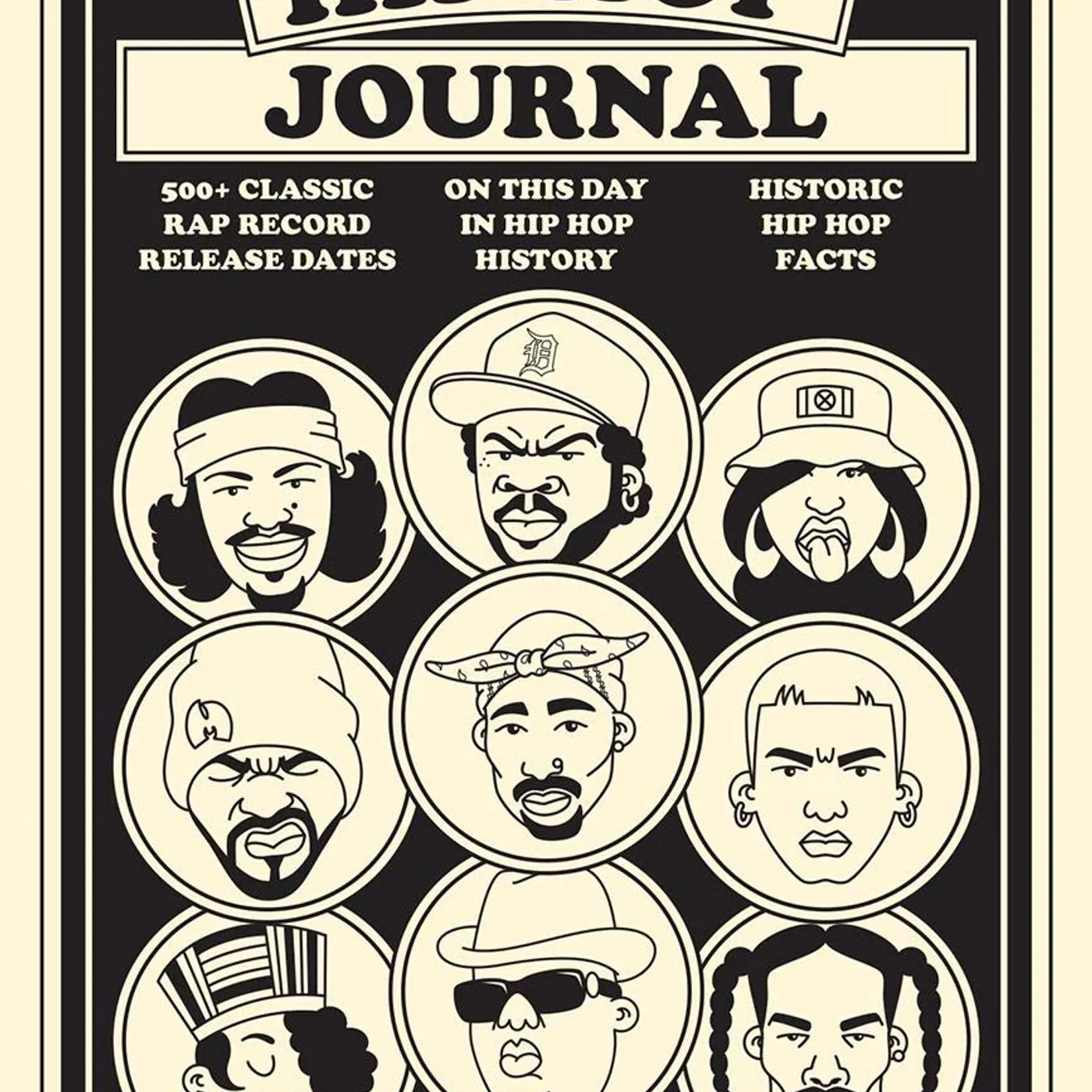 Mark 563, Bjorn Almqvist Mark 563 - Hip Hop Journal: A Daily Planner Hardcover