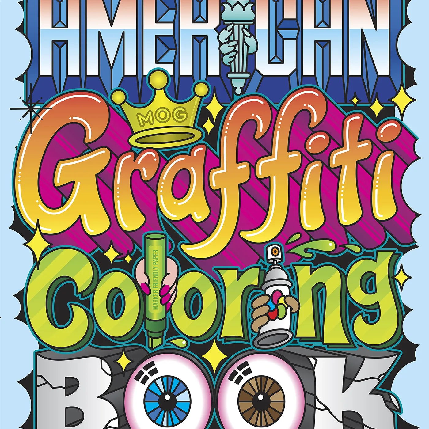 Museum of Graffiti, Dokument Press Museum of Graffiti - American Graffiti Coloring Book Paperback