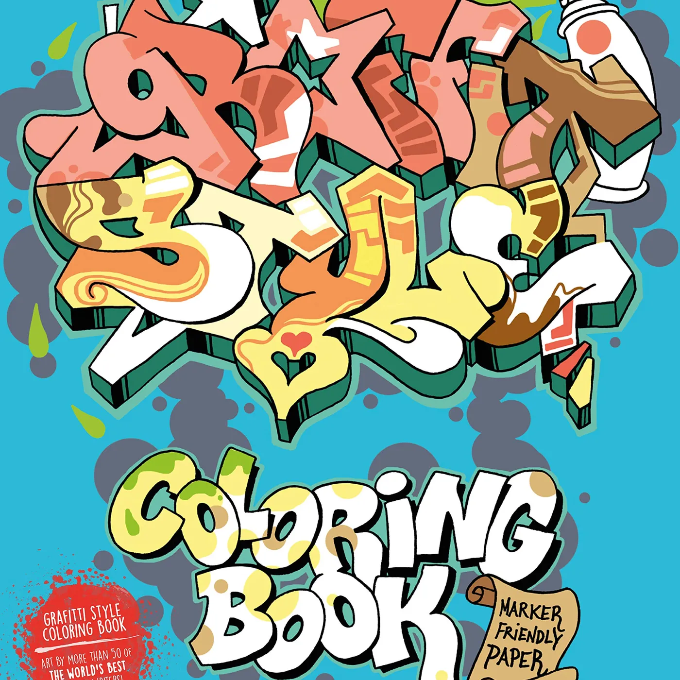 Tobias Barenthin Lindblad, Bjaorn Almqvist Tobias Barenthin Lindblad - Graffiti Style Coloring Book Paperback