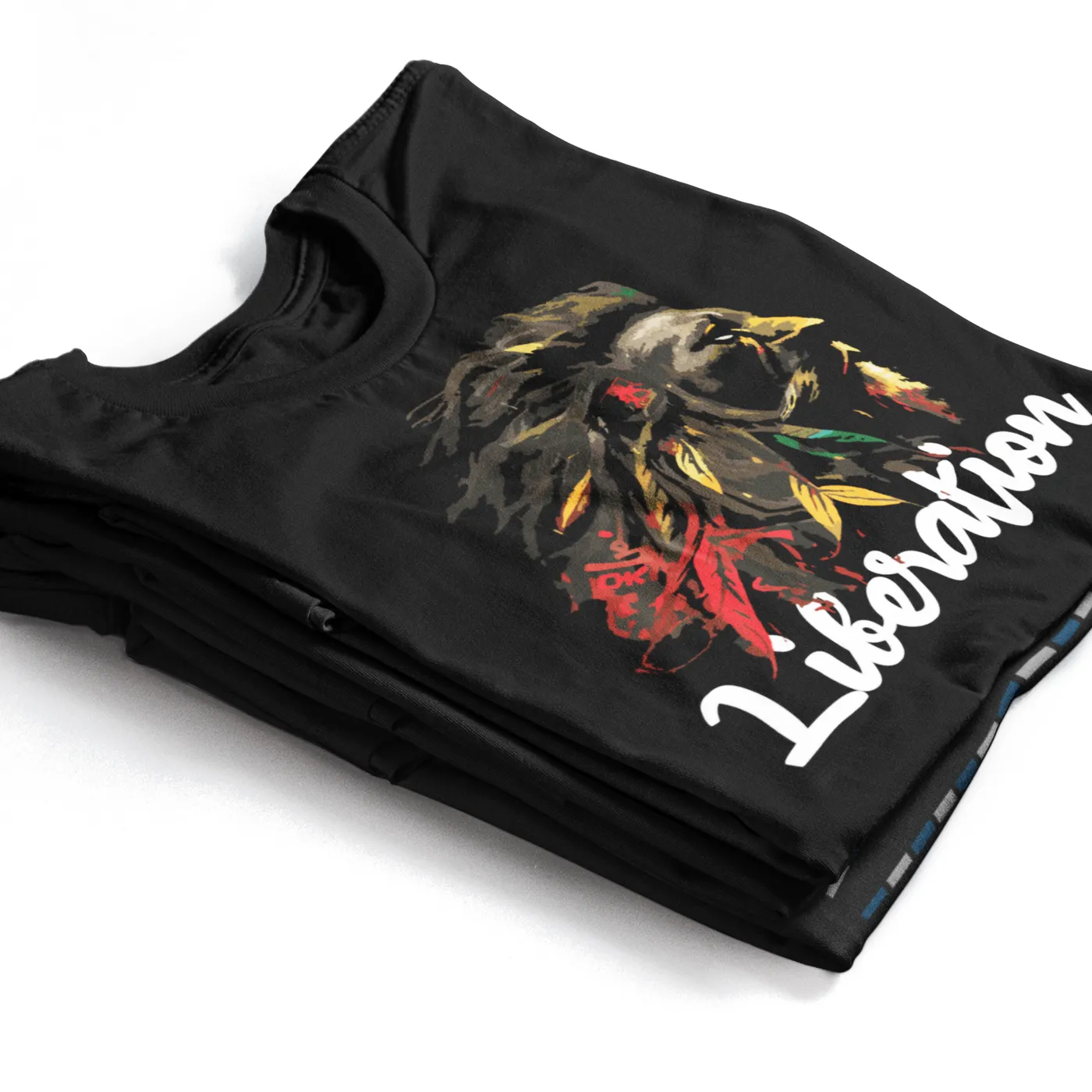 Voodo Fe' Liberation Lion  T Shirt - JAVOTTI X VOODO FE’ COLLECTION