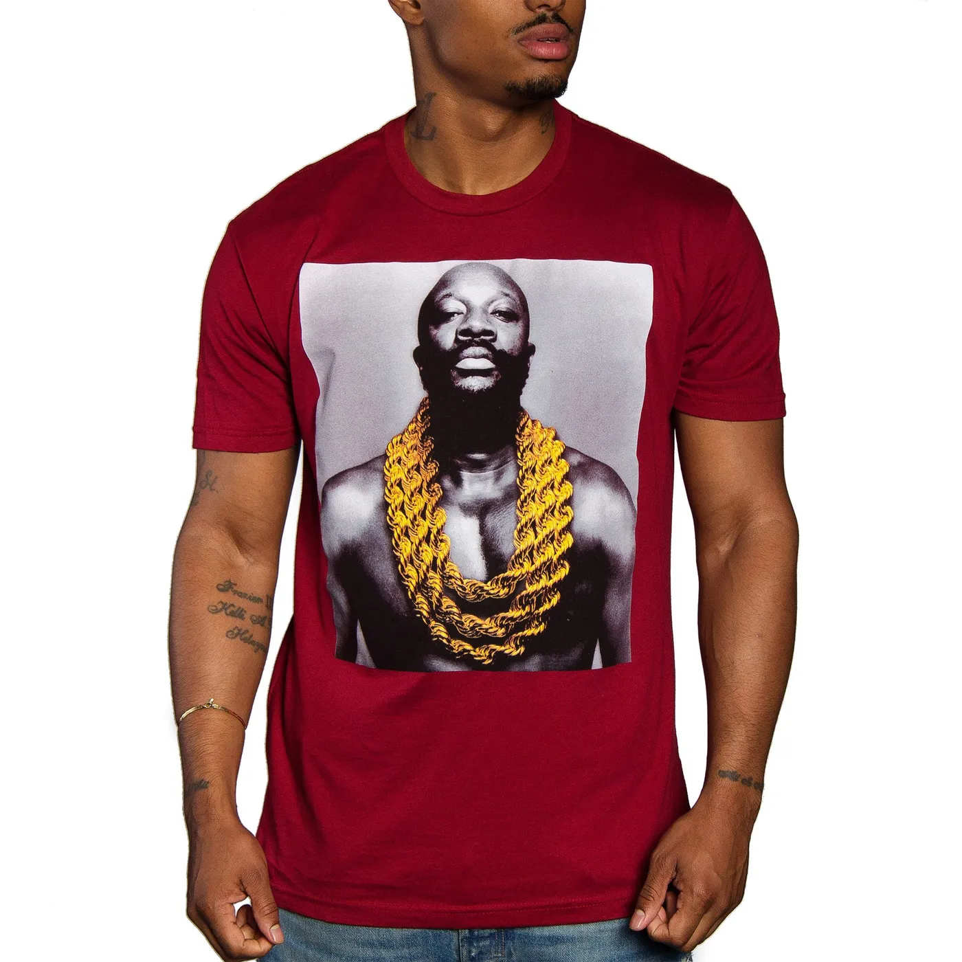 Isaac Hayes Solid Gold Tee (Cardinal)