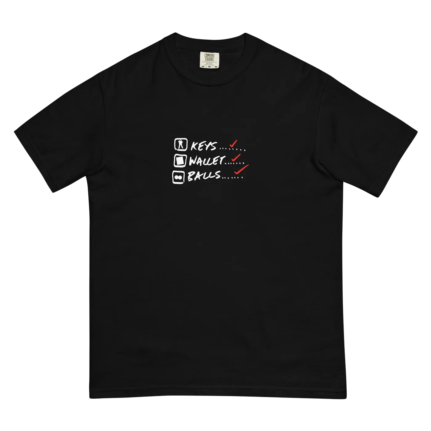 Coley Keys Wallet Balls T-Shirt