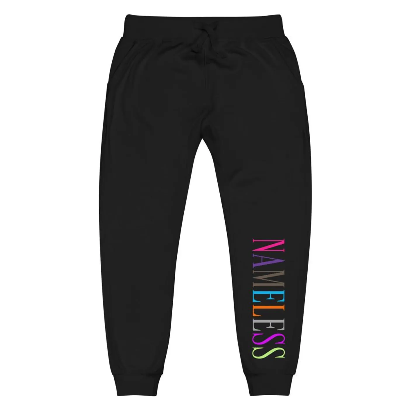 Olanzo Carver Nameless Logo Fleece Joggers [Black Bio Hack]