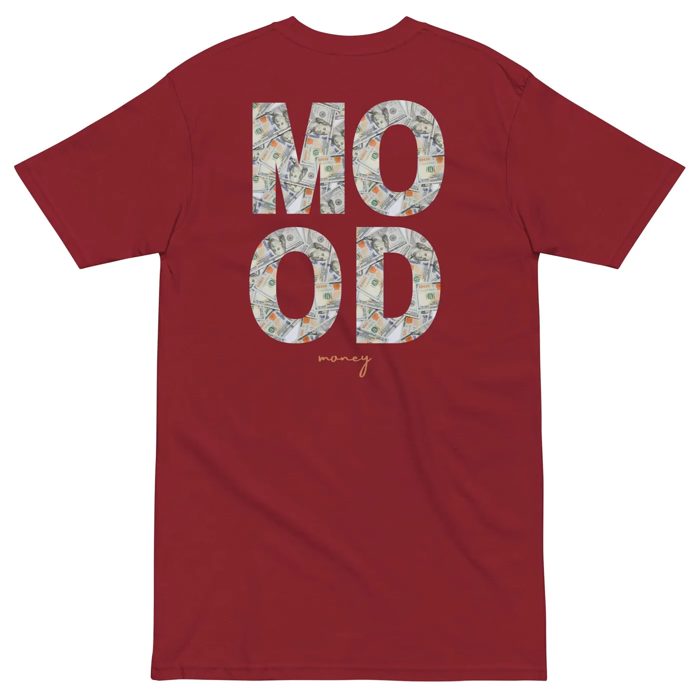 Olanzo Carver NAMELESS MONEY MOOD TEE - RED