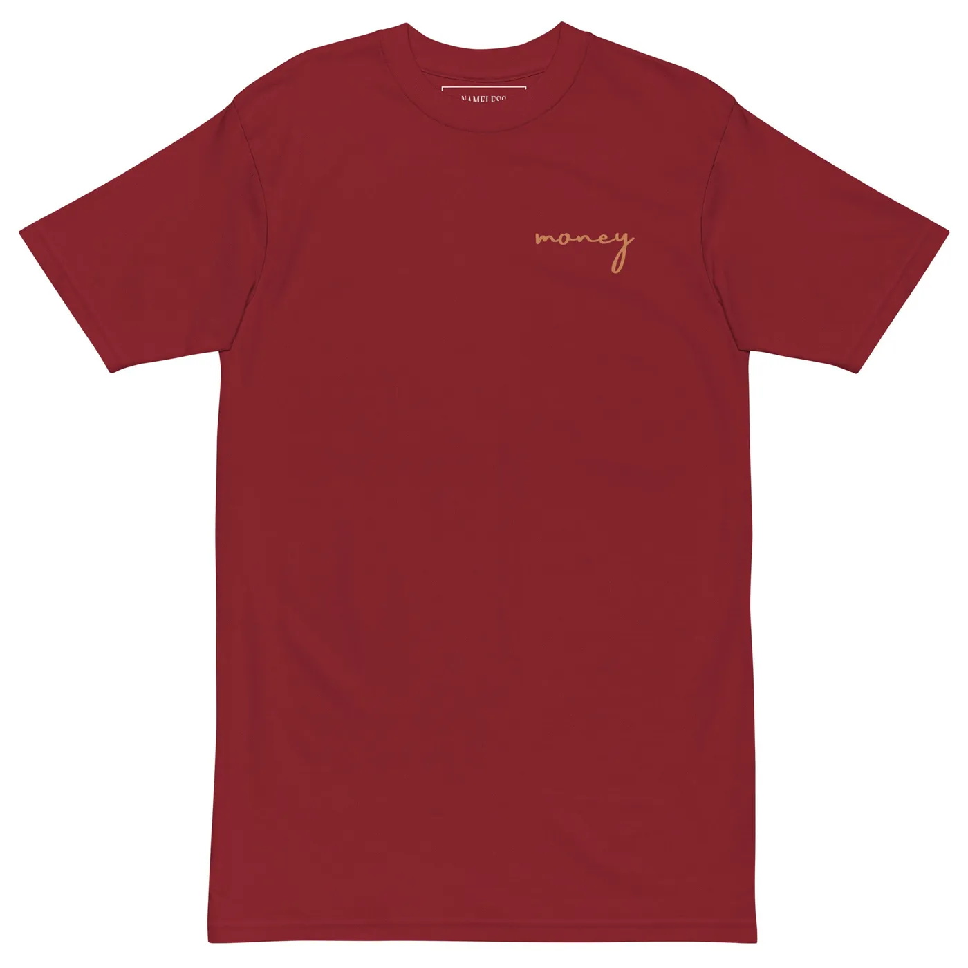 Olanzo Carver NAMELESS MONEY MOOD TEE - RED