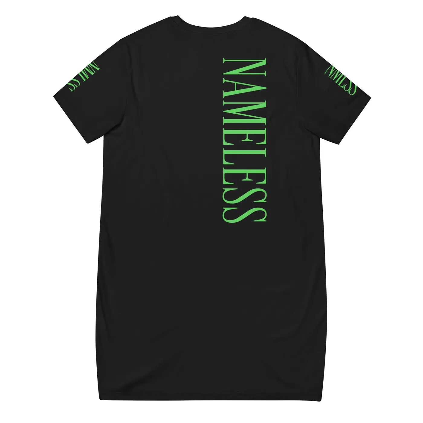 Olanzo Carver WMNS NAMELESS T SHIRT DRESS [BLACK]