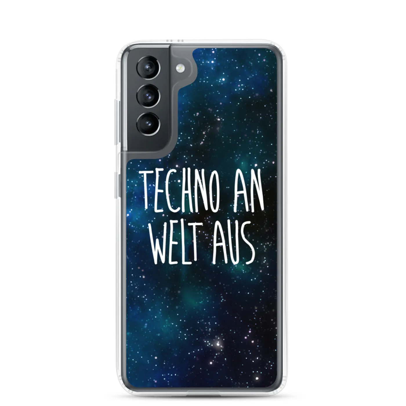 Rave Clothing Techno An Welt Aus Samsung Handyhülle