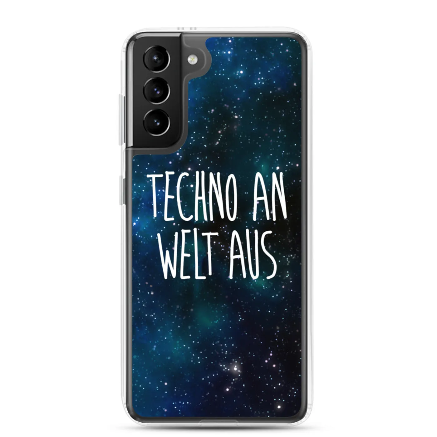 Rave Clothing Techno An Welt Aus Samsung Handyhülle
