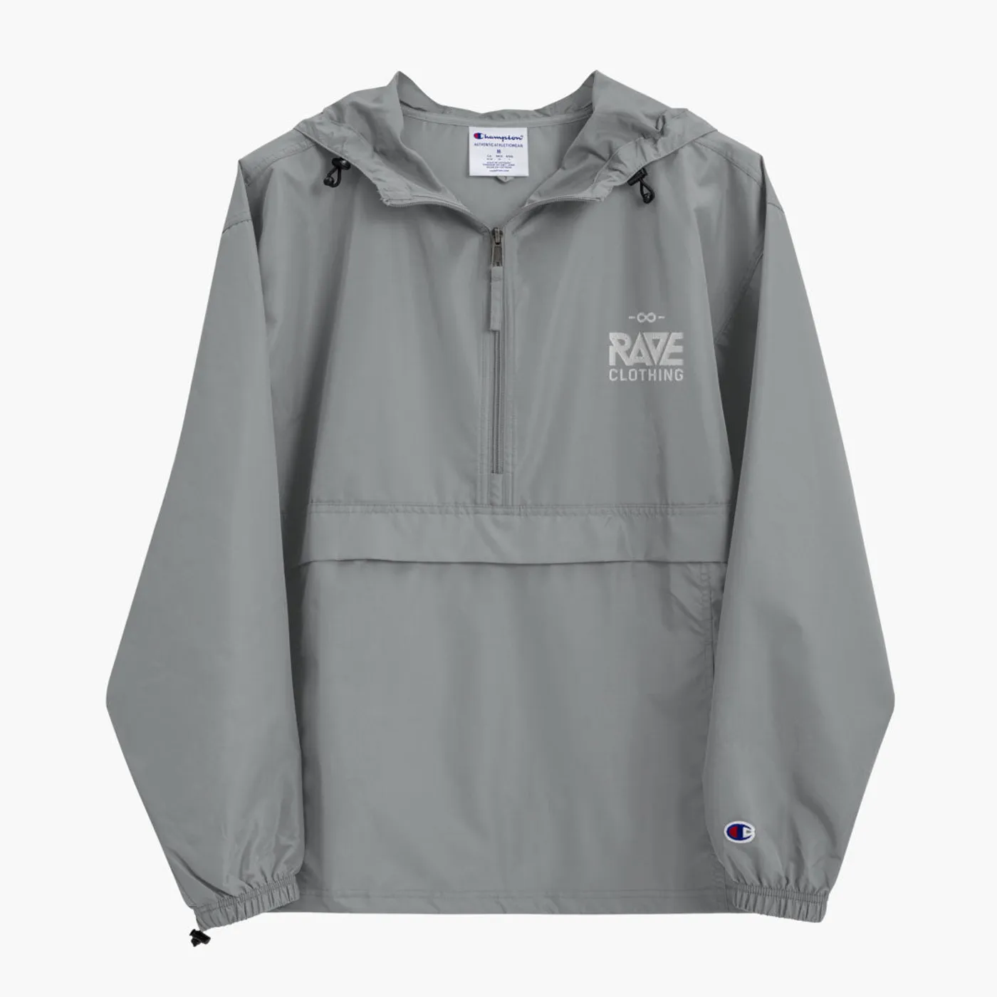 Rave Clothing RAVE x Champion Windbreaker graphite