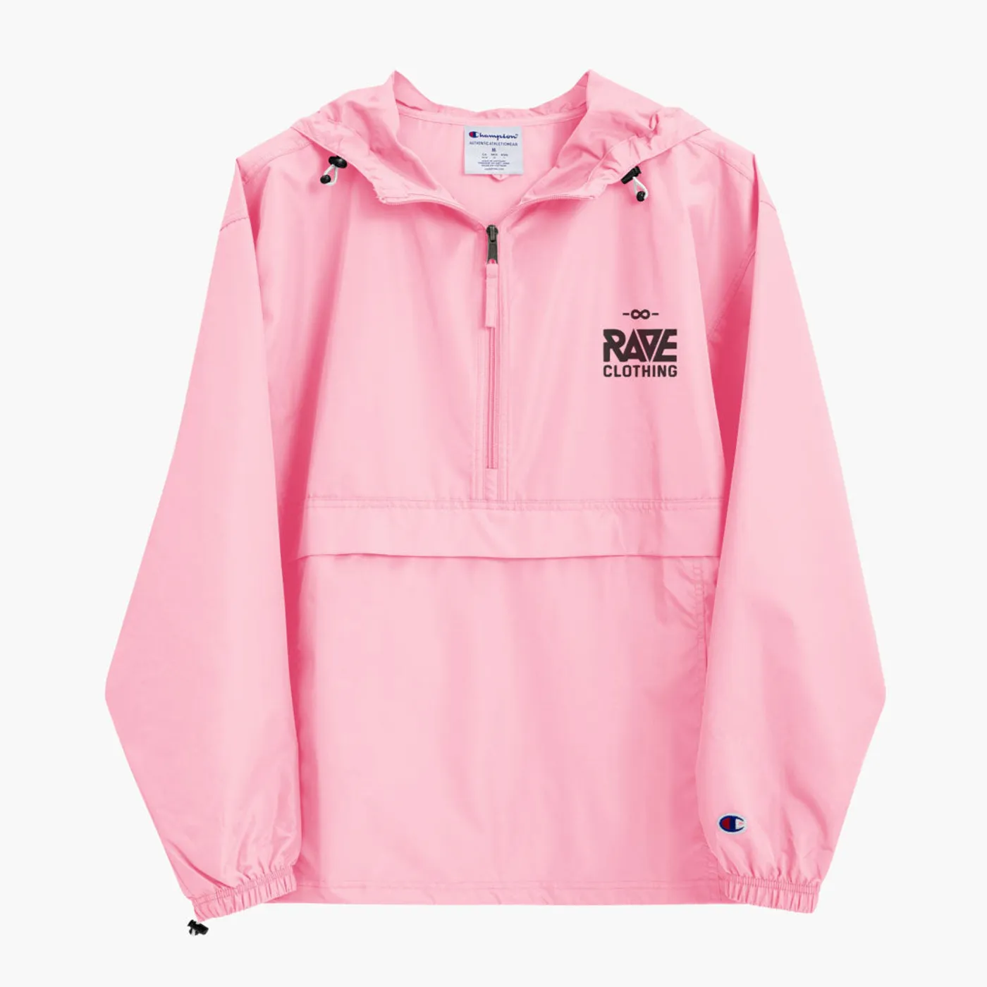 Rave Clothing RAVE x Champion Windbreaker pink candy